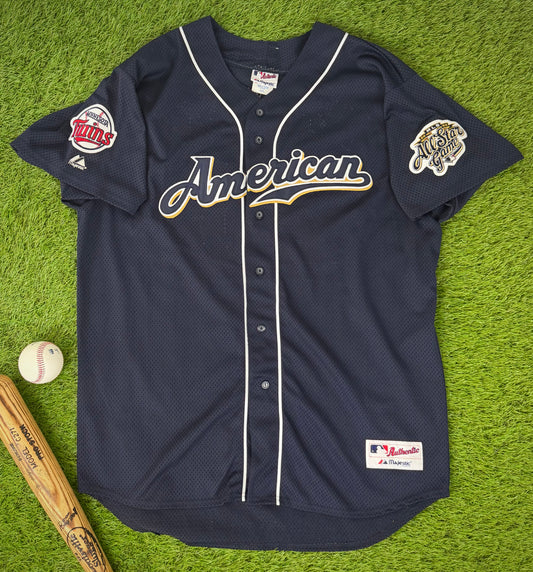 Minnesota Twins AJ Pierzynski American League All-Star Game MLB Baseball Jersey (XXL)