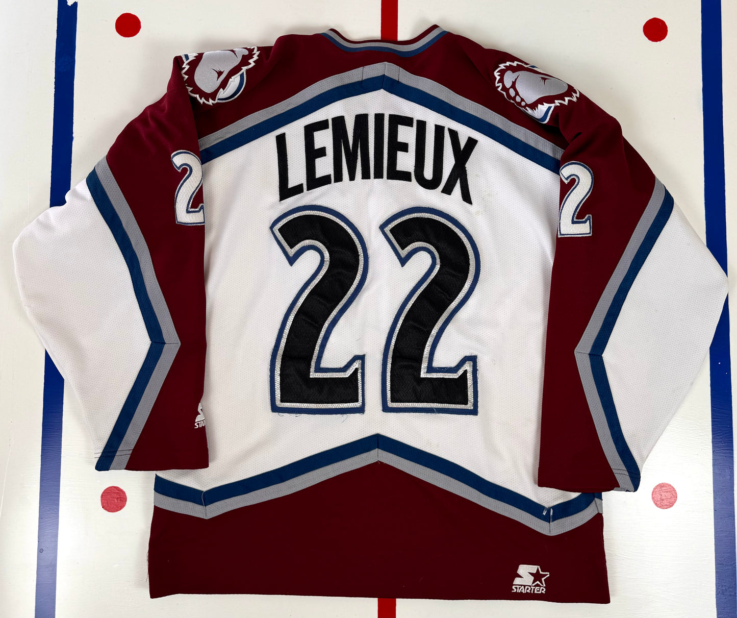 Colorado Avalanche 1996-1999 Claude Lemieux NHL Hockey Jersey (XL)