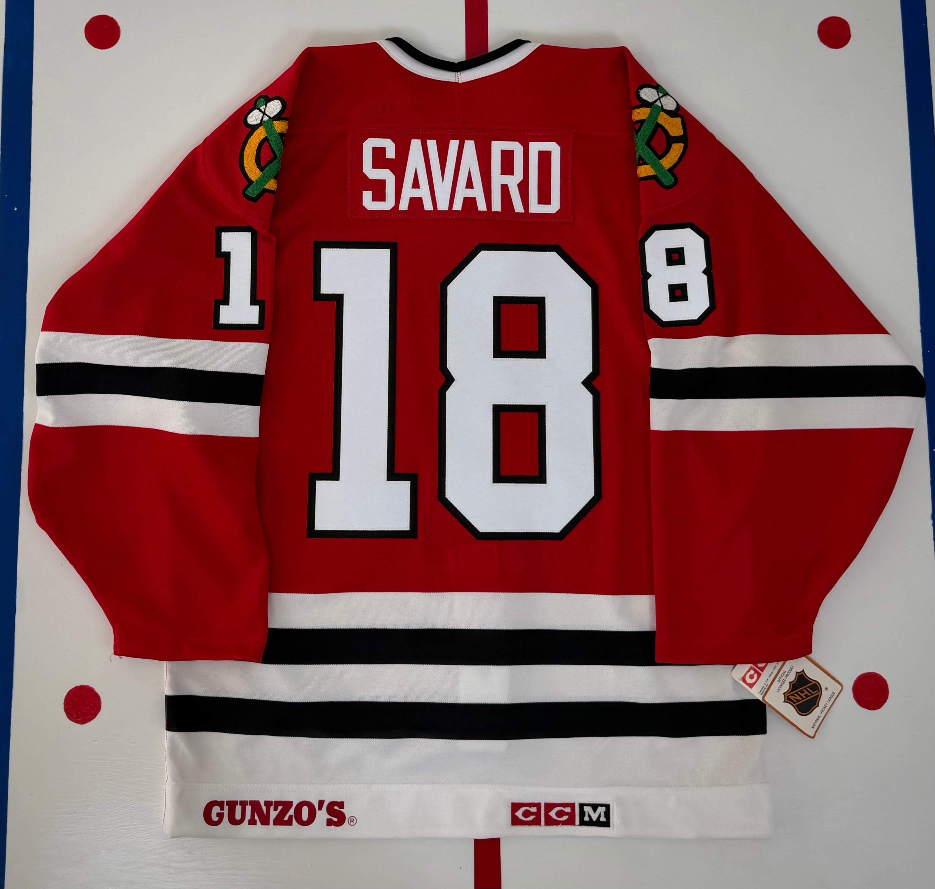 Chicago Blackhawks Denis Savard 1988-1989 NHL Hockey Jersey (44