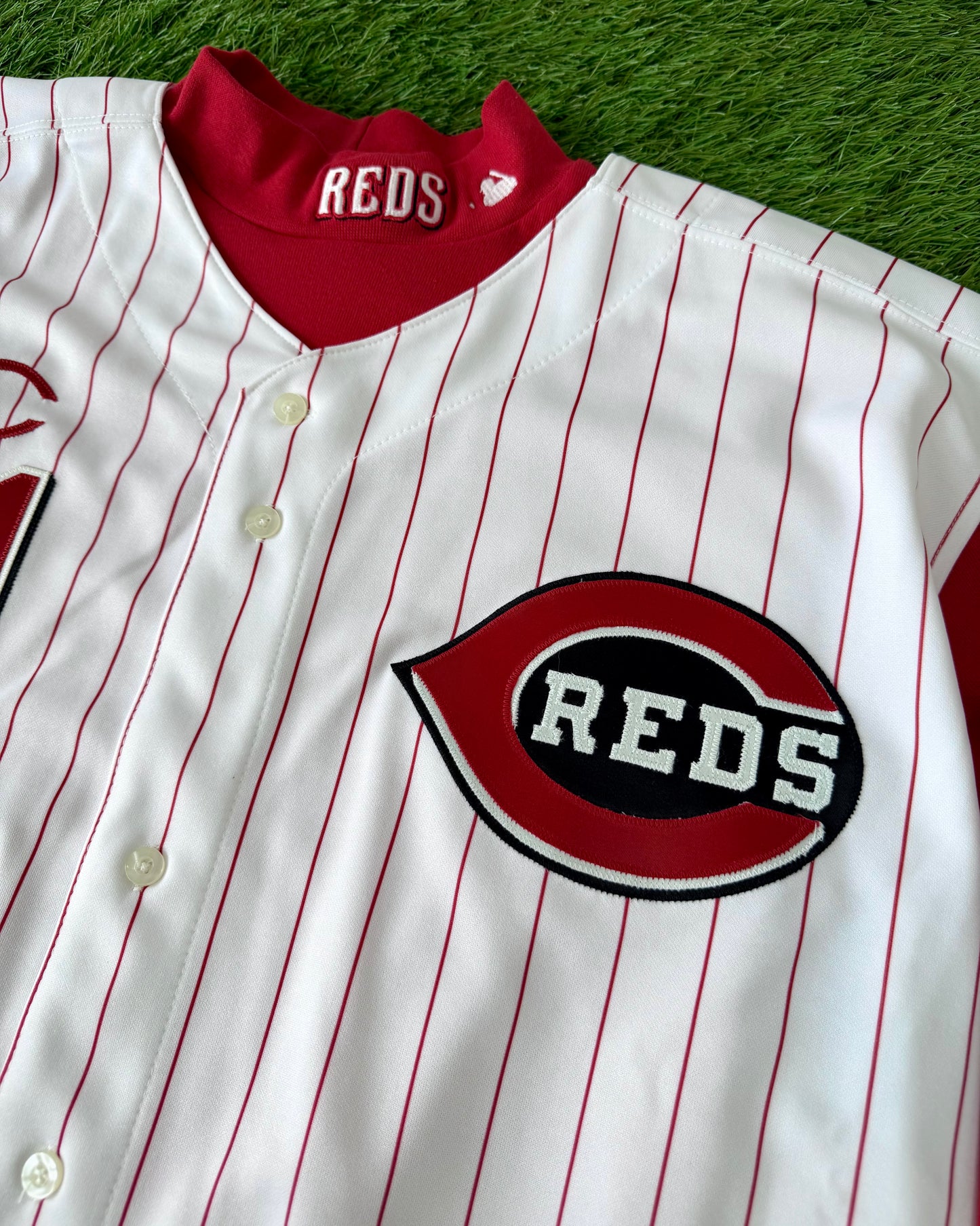 Cincinnati Reds Barry Larkin 2001 MLB Baseball Jersey (56/XXXL)