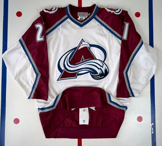 Colorado Avalanche Peter Forsberg 1996-1997 NHL Hockey Jersey (48/Large)