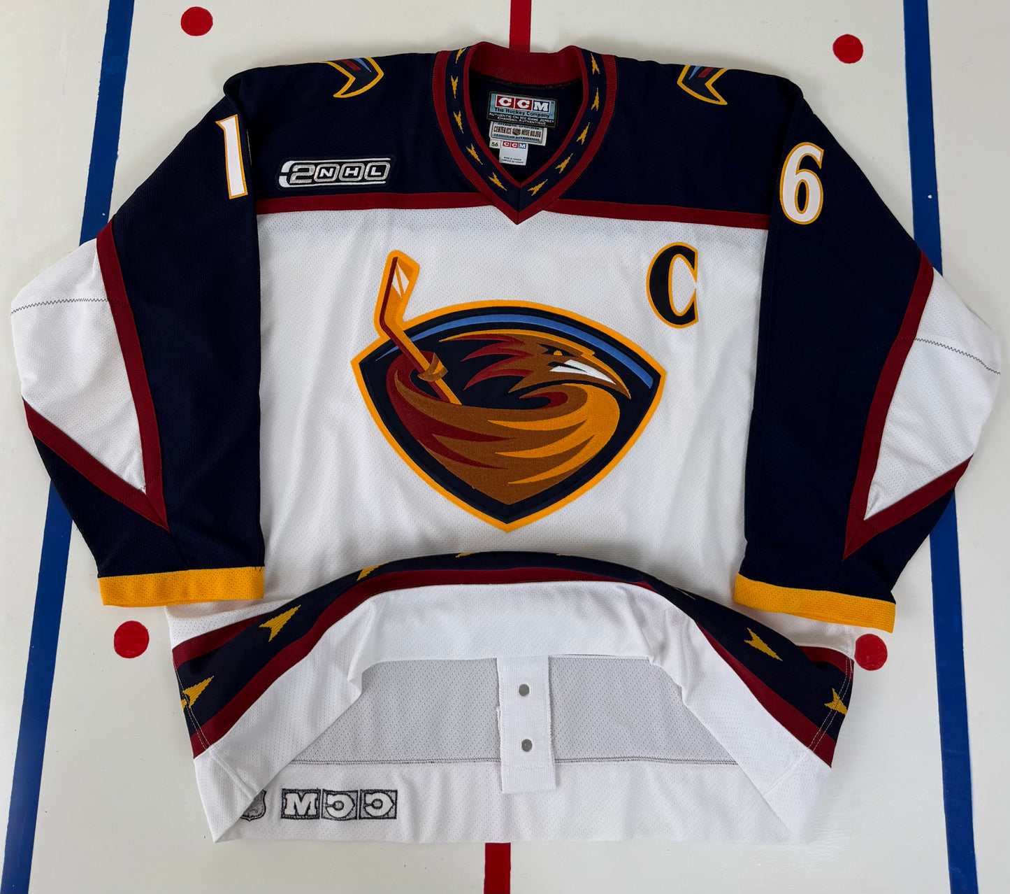 Atlanta Thrashers Buchberger 1999-2000 NHL Hockey Jersey (56/XXL)