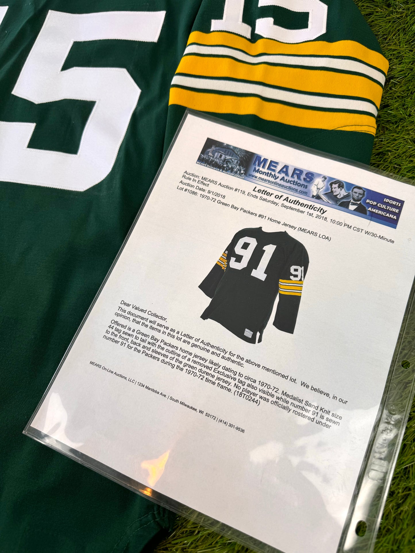 Green Bay Packers 1970-1971 Bart Starr NFL Football Jersey (44/Large)