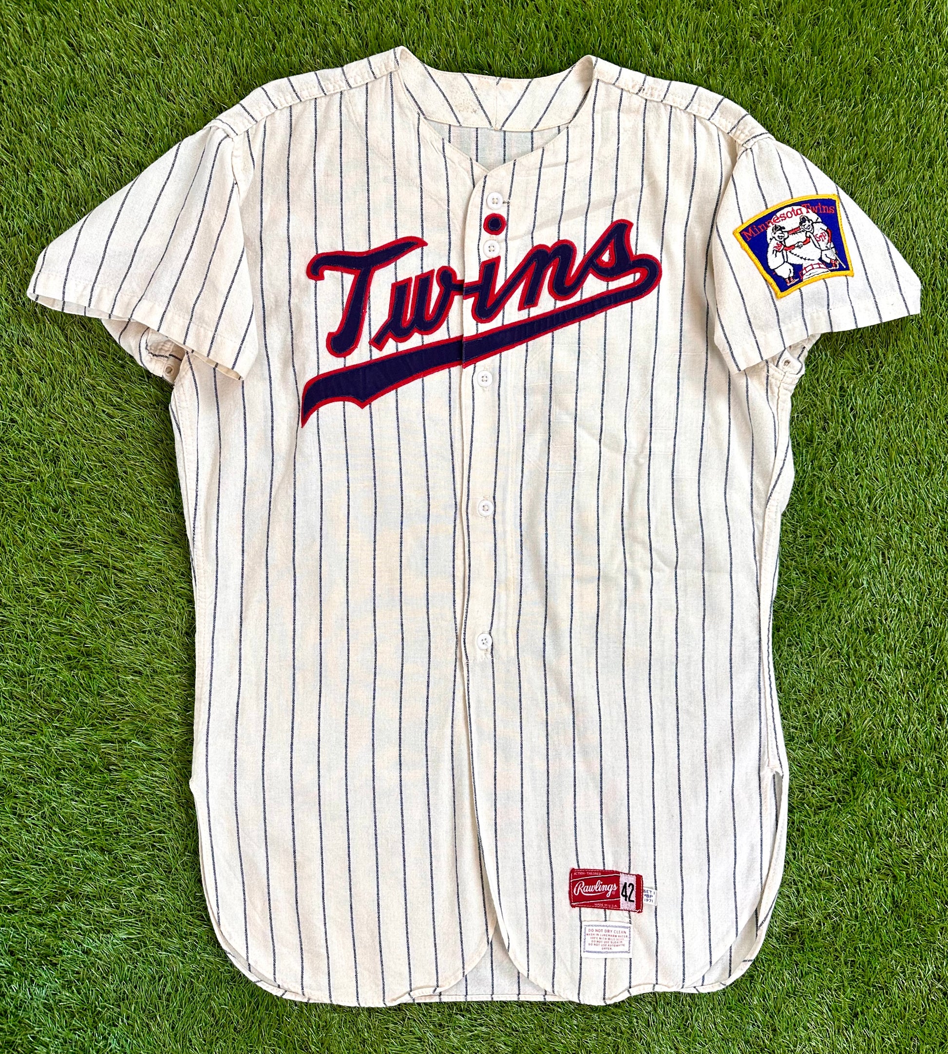 Minnesota Twins Harmon Killebrew 1971 MLB Baseball Jersey 42