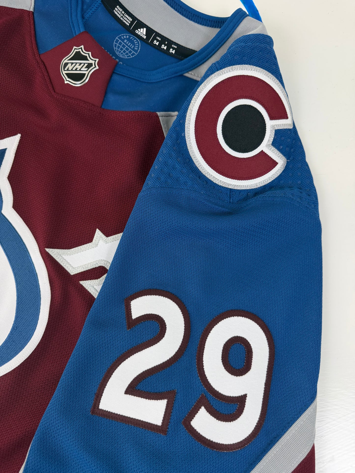 Colorado Avalanche Nathan MacKinnon 2022 Stanley Cup Finals NHL Hockey Jersey (54/XL)