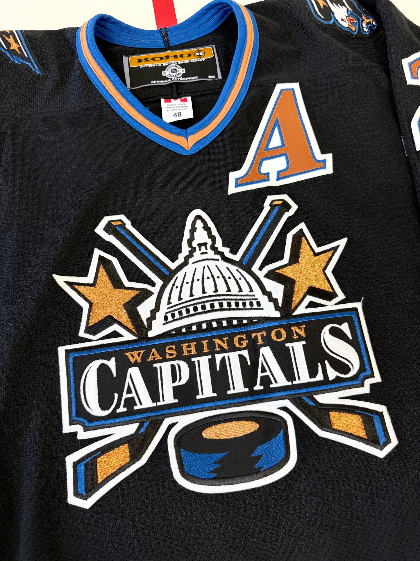 Washington Capitals Peter Bondra 2003-2004 NHL Hockey Jersey (48/Large)