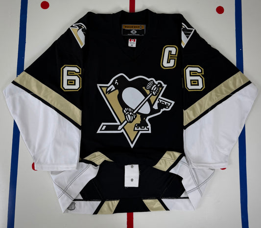 Mario Lemieux Pittsburgh Penguins 2001-2004 NHL Hockey Jersey (52/XL)