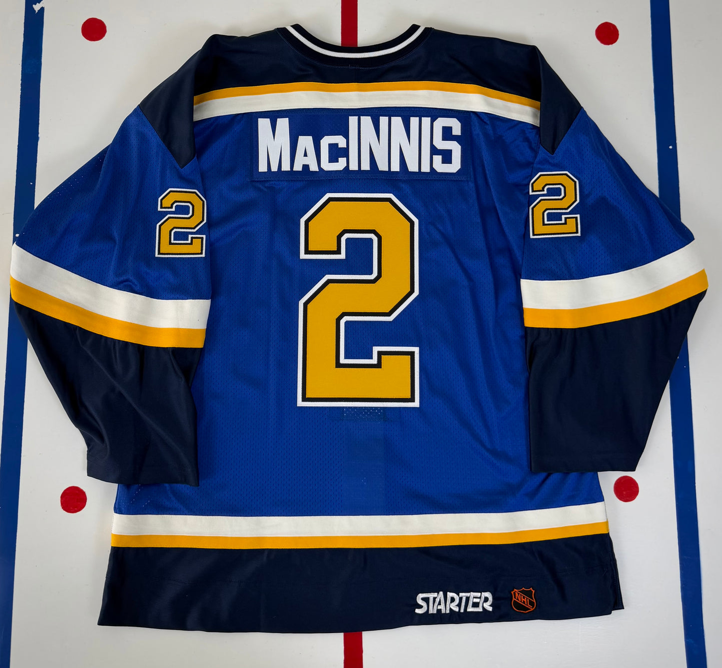St. Louis Blues Al MacInnis 1998-1999 NHL Hockey Jersey (52/XL)