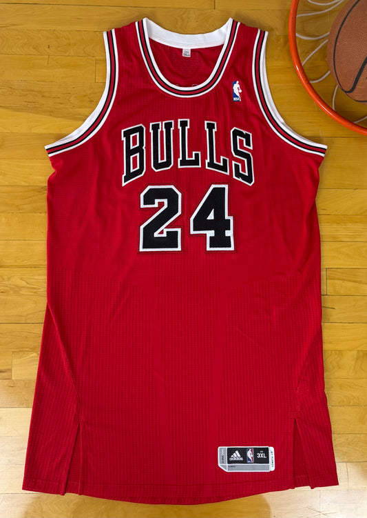Chicago Bulls Brian Scalabrine 2011-2012 NBA Basketball Jersey (XXXL)