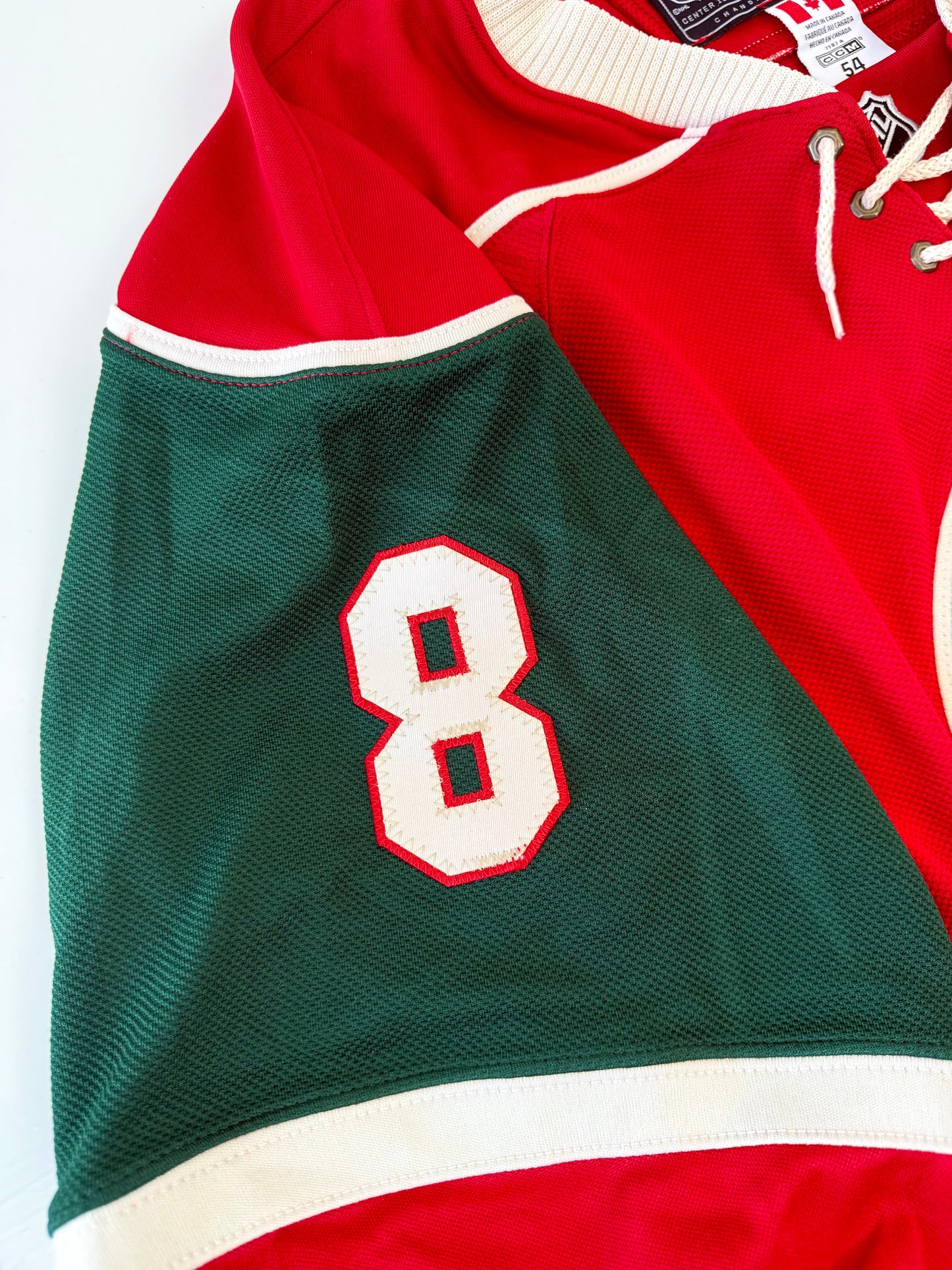 Minnesota Wild Brent Burns 2007-2011 Signed NHL Hockey Jersey (54/XL)