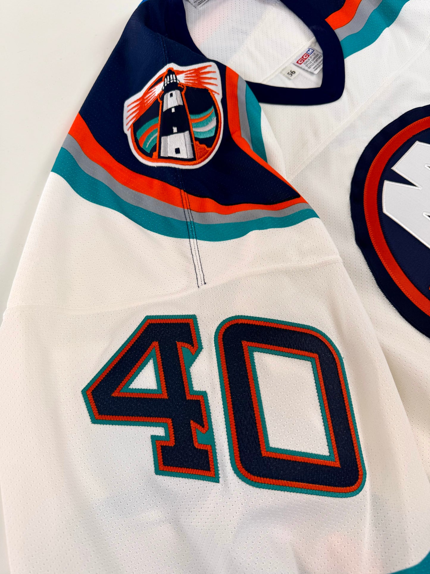 New York Islanders Roberto Luongo 1997 Preseason NHL Hockey Jersey (56G/XXXL)