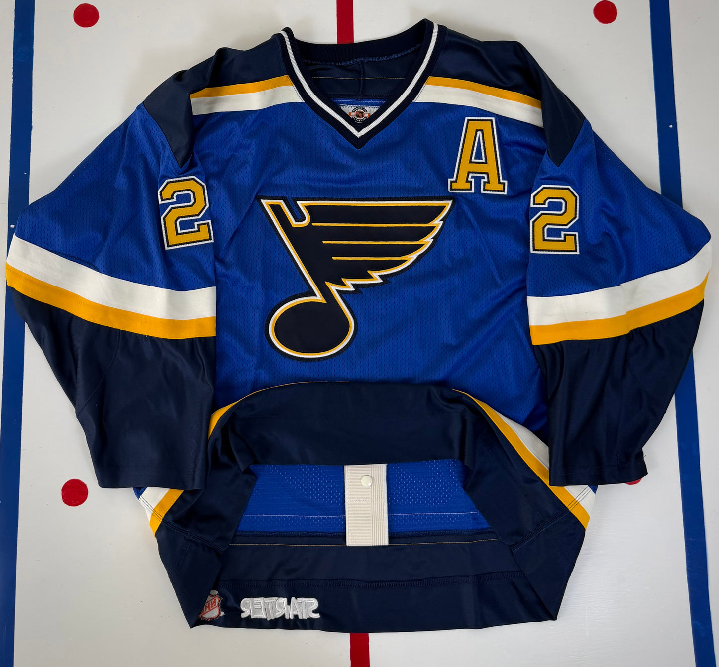 St. Louis Blues Al MacInnis 1998-1999 NHL Hockey Jersey (52/XL)