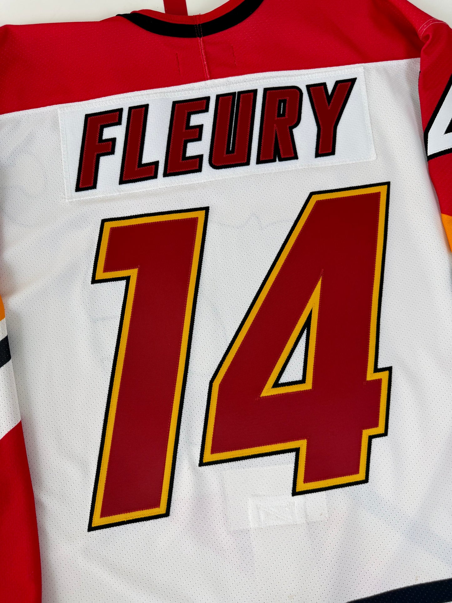 Calgary Flames Theo Fleury 1996-1997 NHL Hockey Jersey (48/Large)