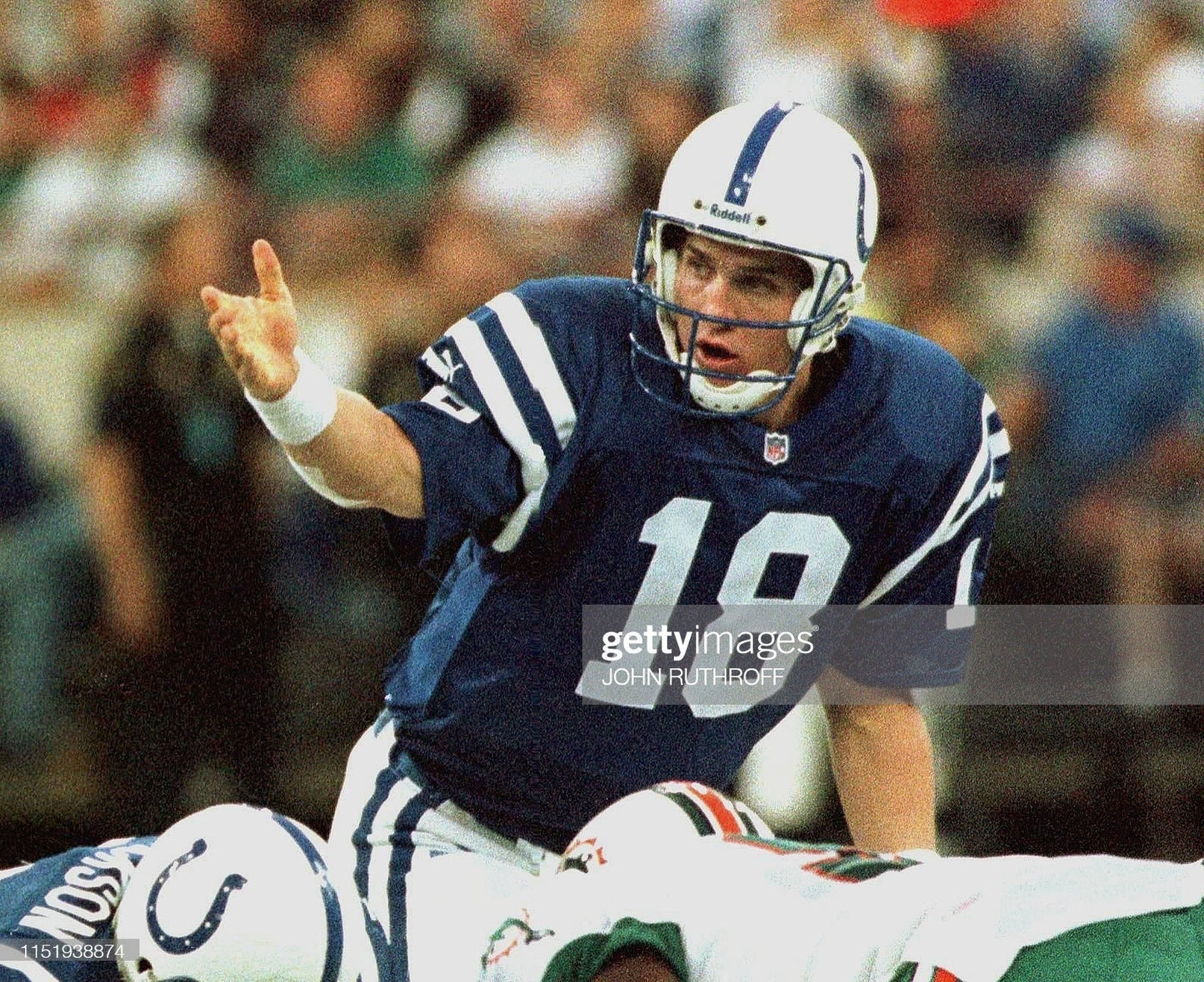 Indianapolis Colts Peyton Manning 1999-2000 NFL Football Jersey (48/XL)