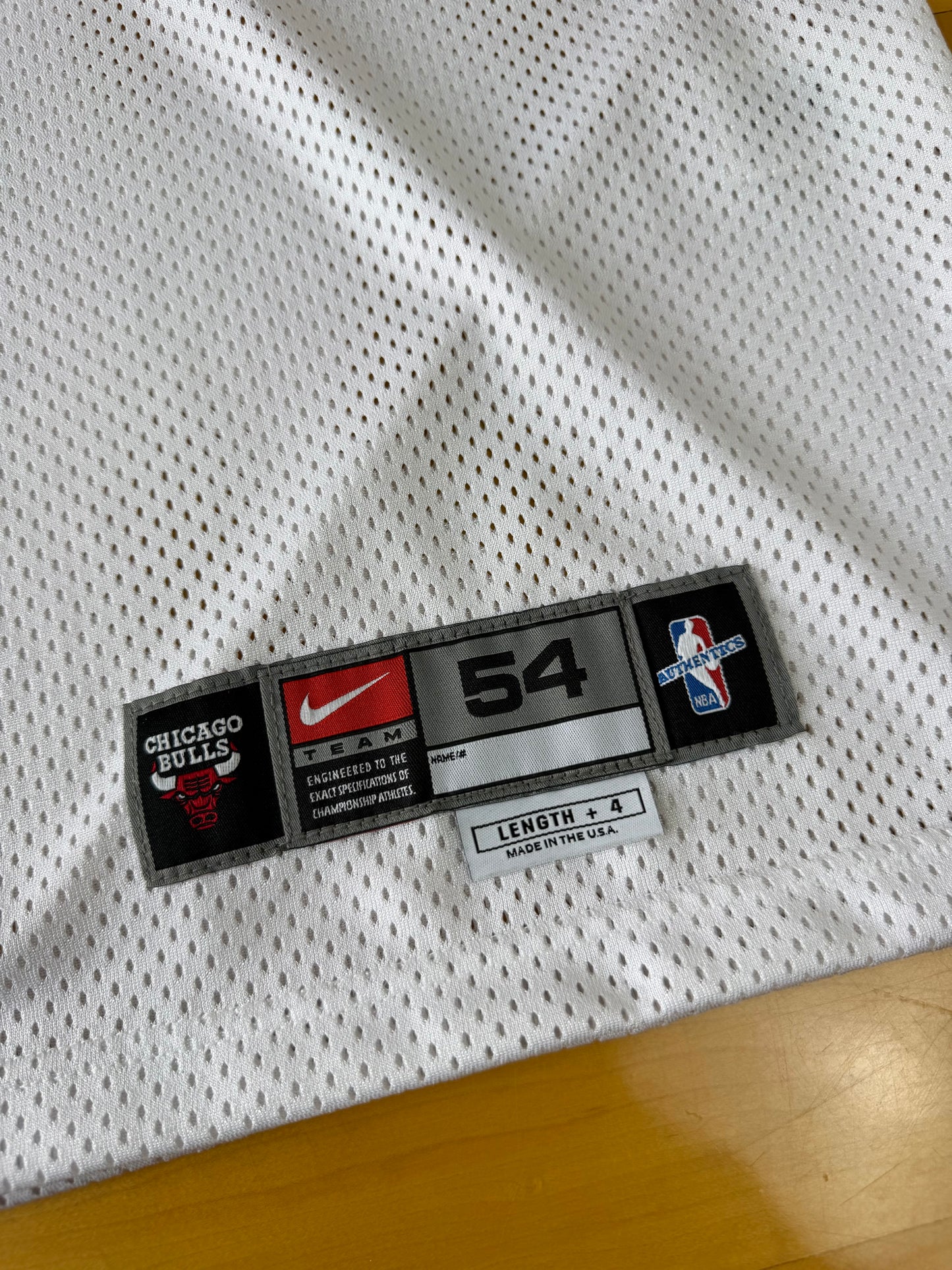 Chicago Bulls Tyson Chandler 2001-2002 Game Issued NBA Basketball Jersey (54/XXL)