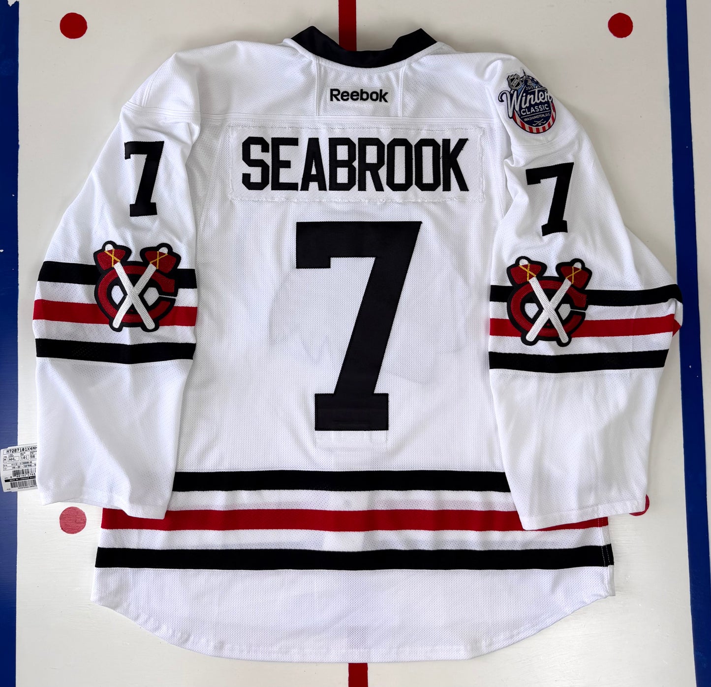 Chicago Blackhawks Brent Seabrook 2015 NHL Winter Classic Hockey Jersey (56/XXL)