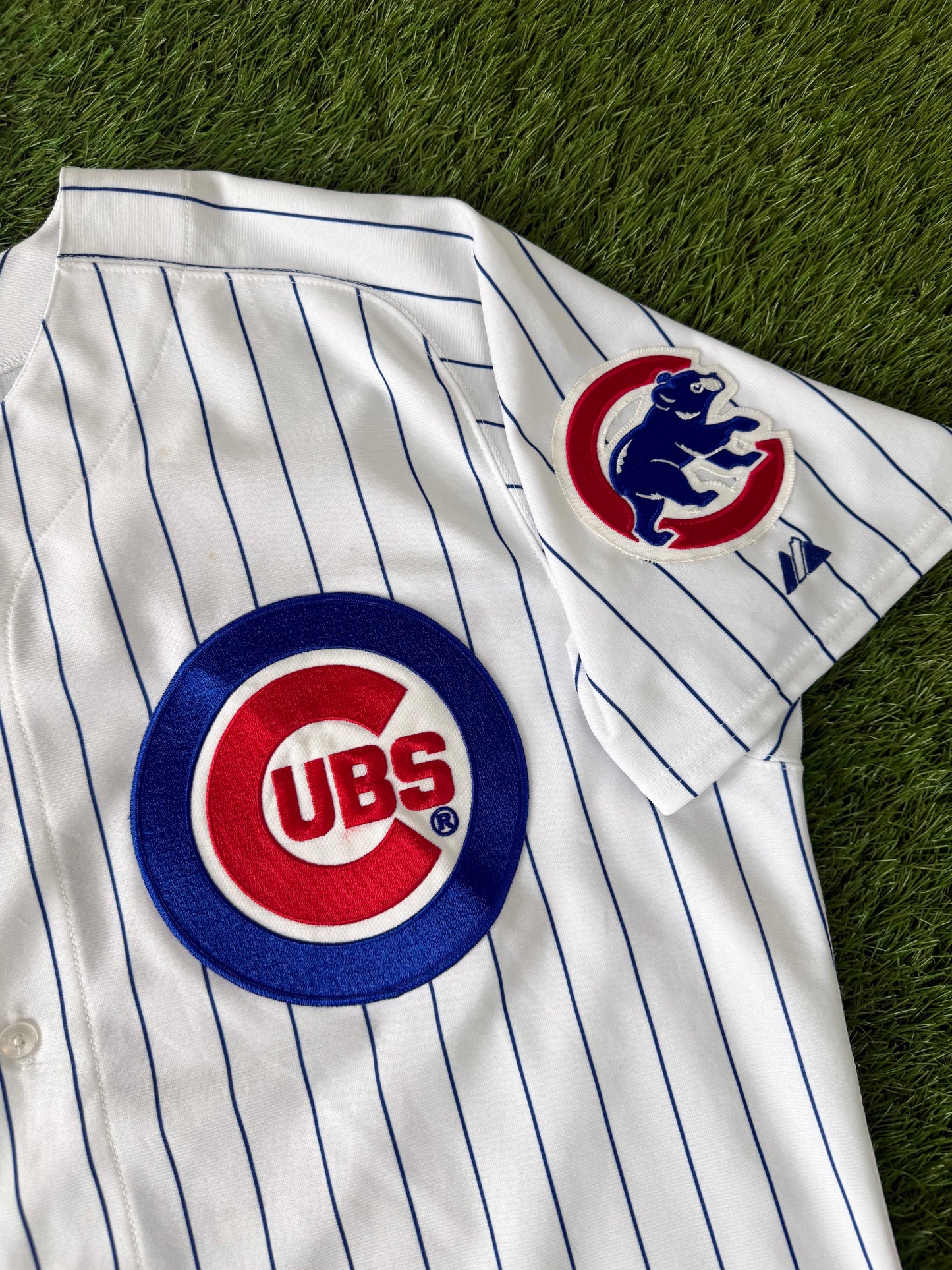 Chicago Cubs Jeff Samardzija 2008-2014 MLB Baseball Jersey (52/XXL)