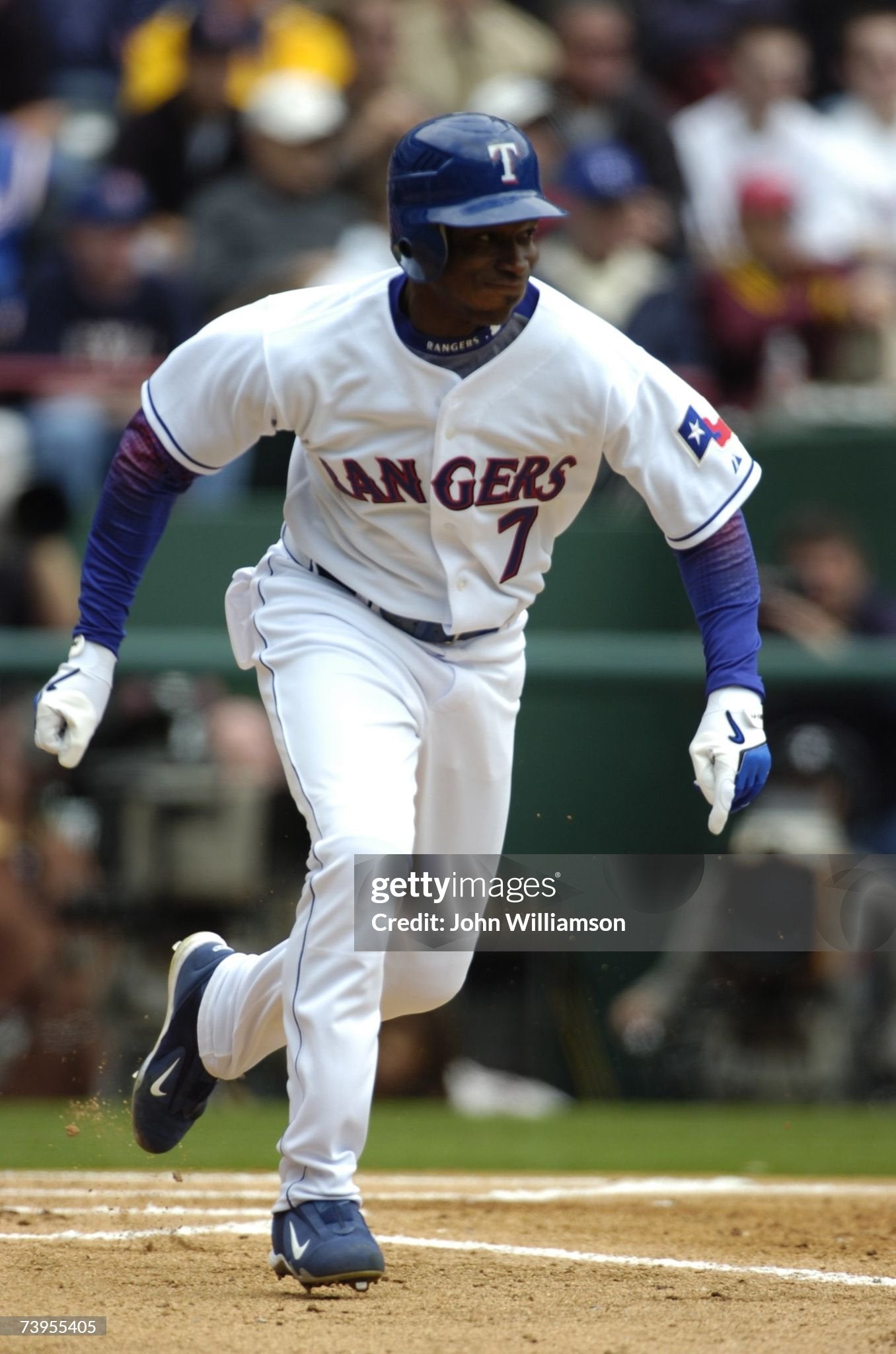 Texas Rangers 2007 Kenny Lofton MLB Baseball Jersey (48/XL)