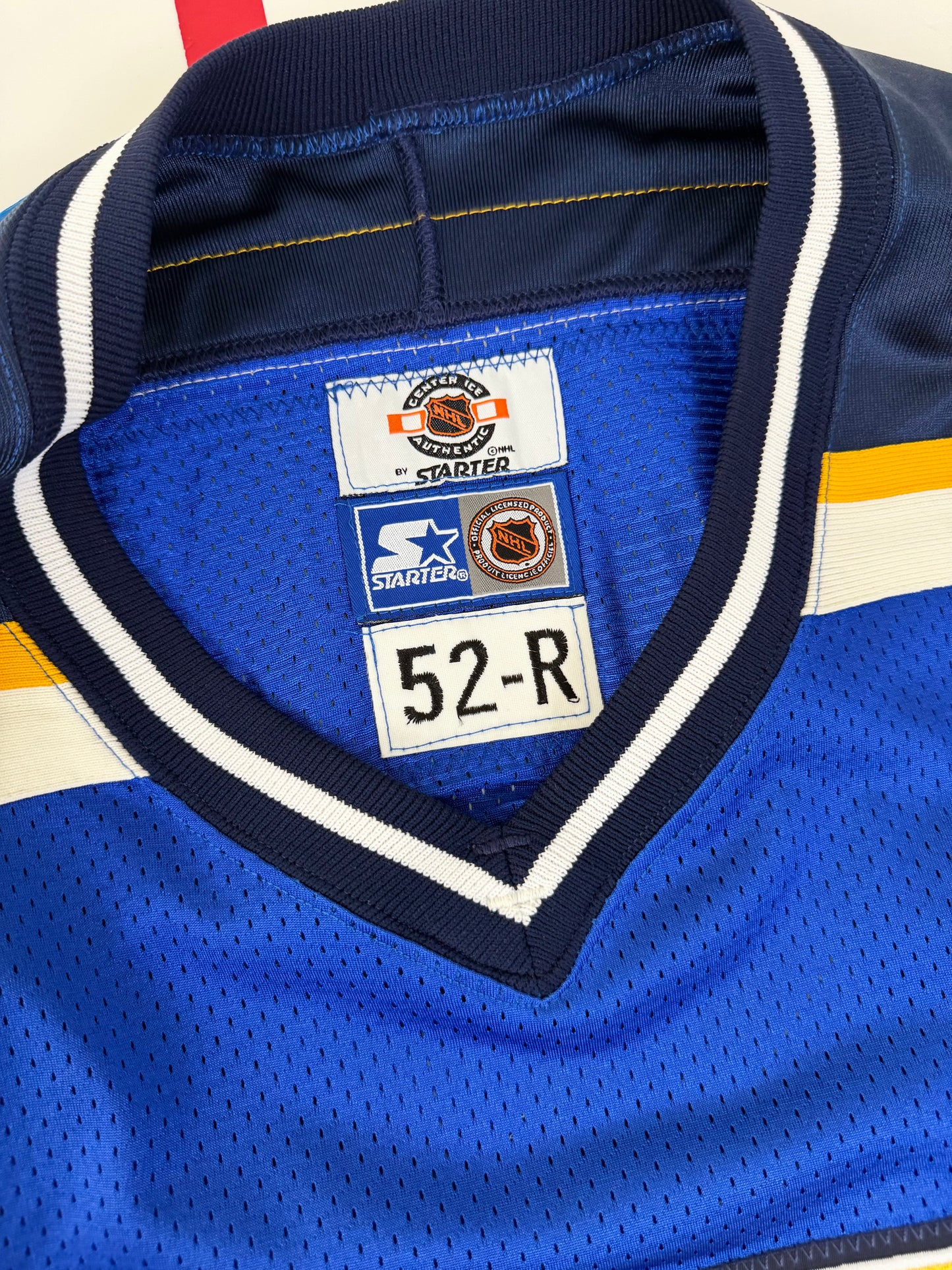 St. Louis Blues Al MacInnis 1998-1999 NHL Hockey Jersey (52/XL)