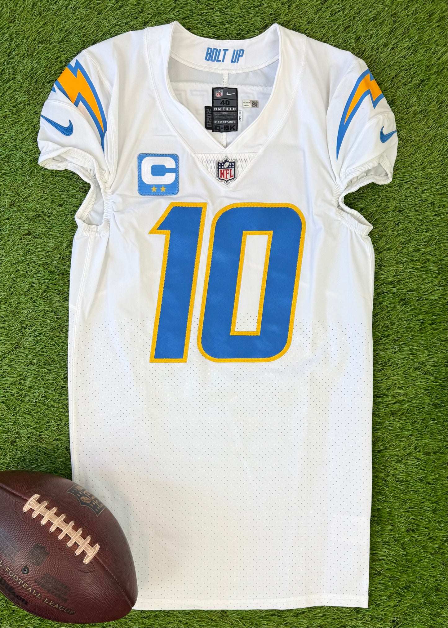 LA Chargers 2022 Justin Herbert NFL Football Jersey (40/Medium)