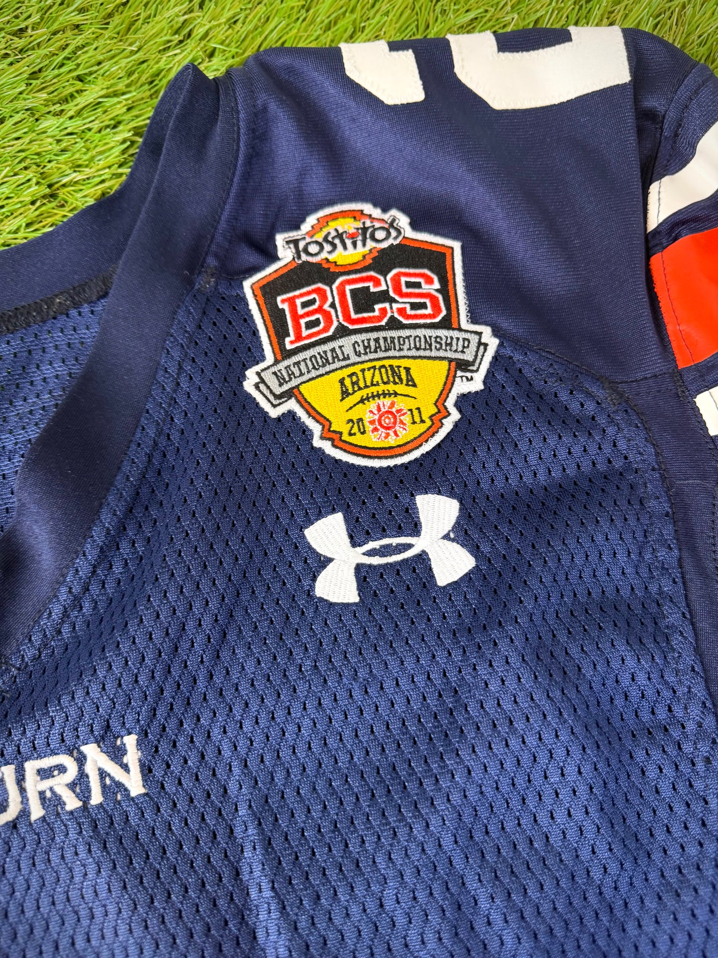 Auburn Tigers Cam Newton 2011 BCS National Championship College Football Jersey (42/Medium)