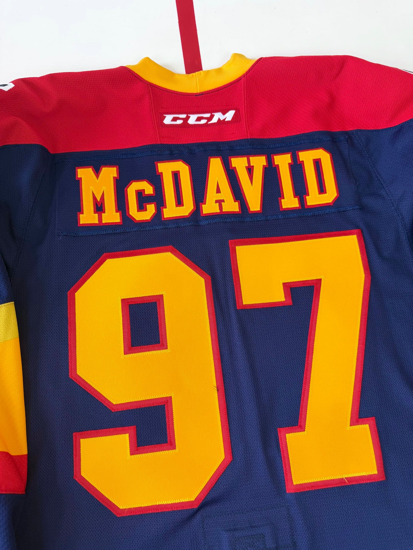 Erie Otters Conner McDavid 2014-2015 OHL Hockey Jersey (60/XXXL)