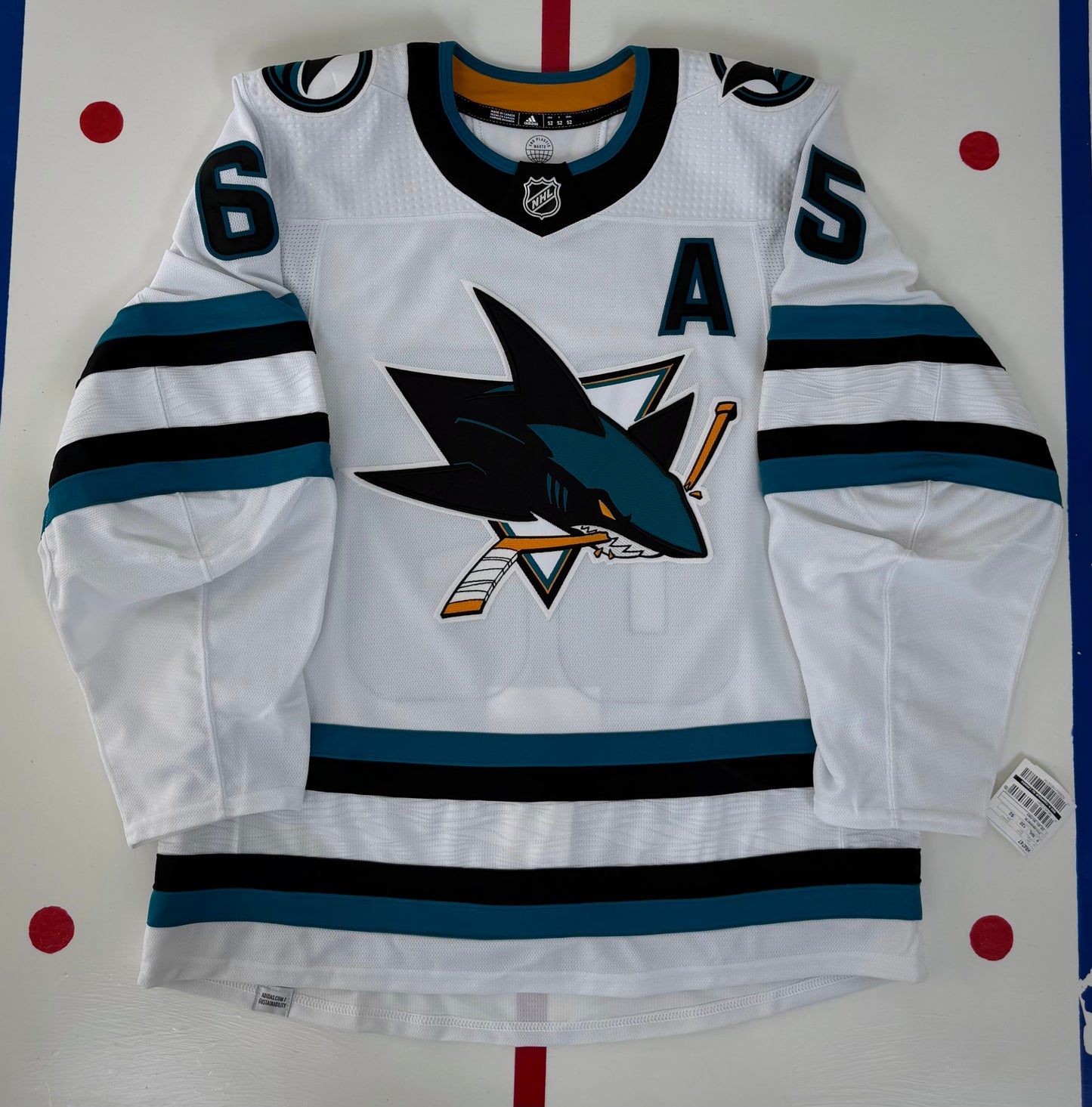San Jose Sharks Erik Karlsson 2022-2023 NHL Hockey Jersey (52/Large)