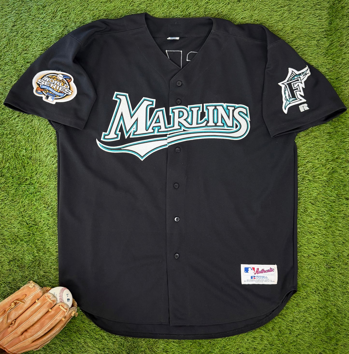Florida Marlins Josh Beckett 2003 World Series MLB Baseball Jersey (52/XXL)