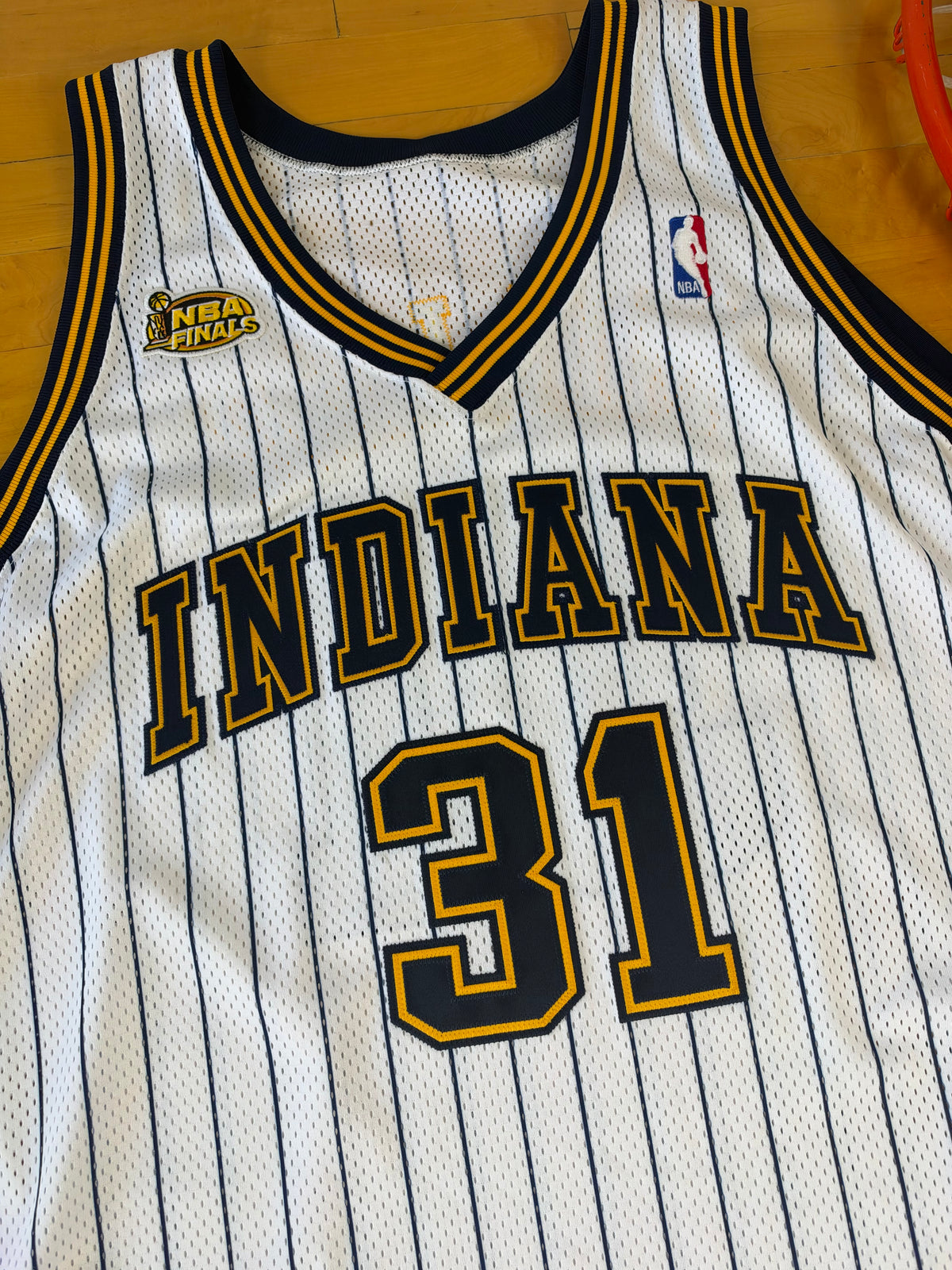 Indiana Pacers Reggie Miller 2000 NBA Finals Basketball Jersey (54/XXL)