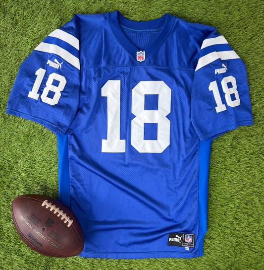 Indianapolis Colts Peyton Manning 1999-2000 NFL Football Jersey (48/XL)
