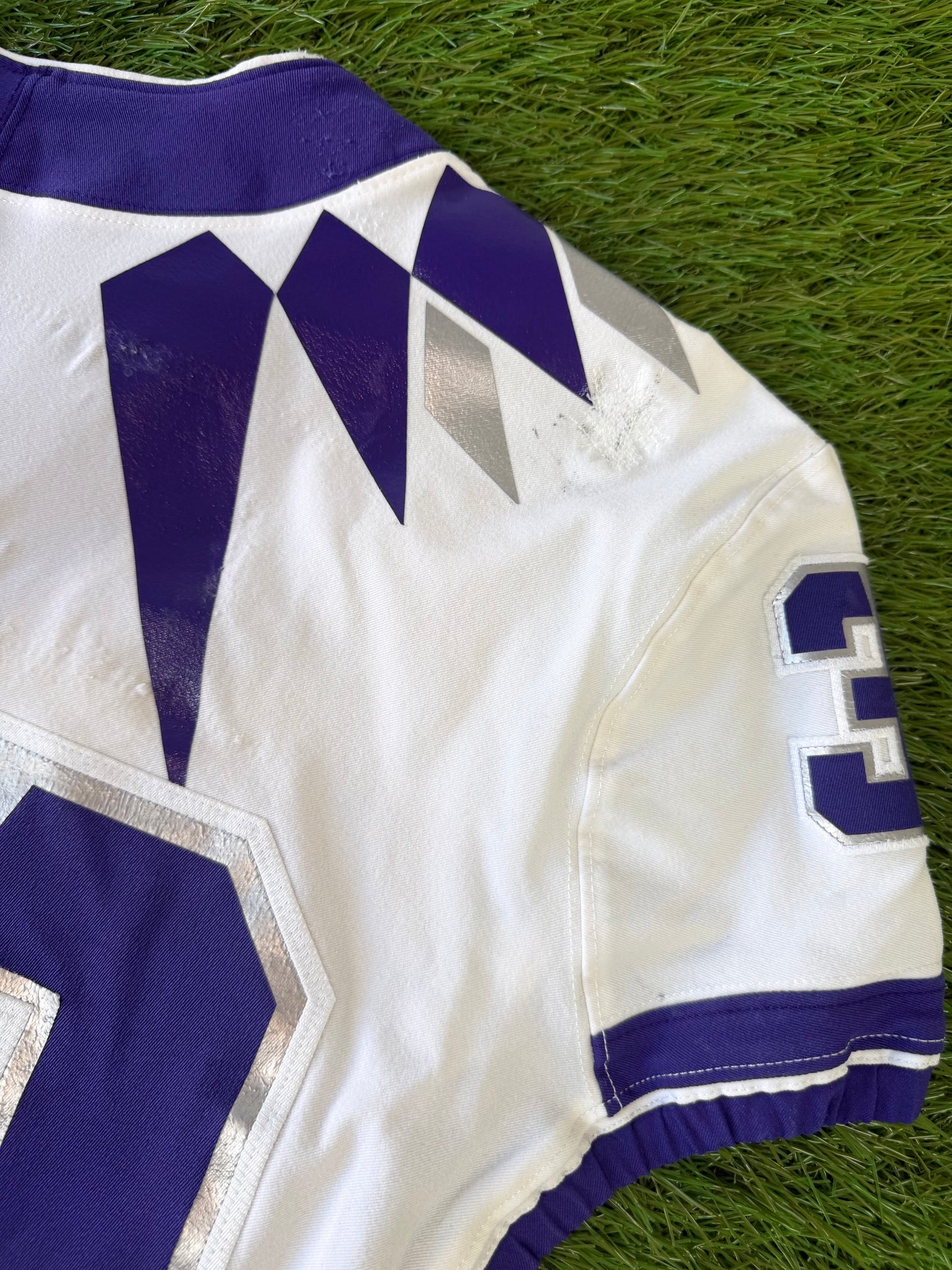 Texas Christian University Horned Frogs Drew Scott 2023 National Championship College Football Jersey (40/Medium)