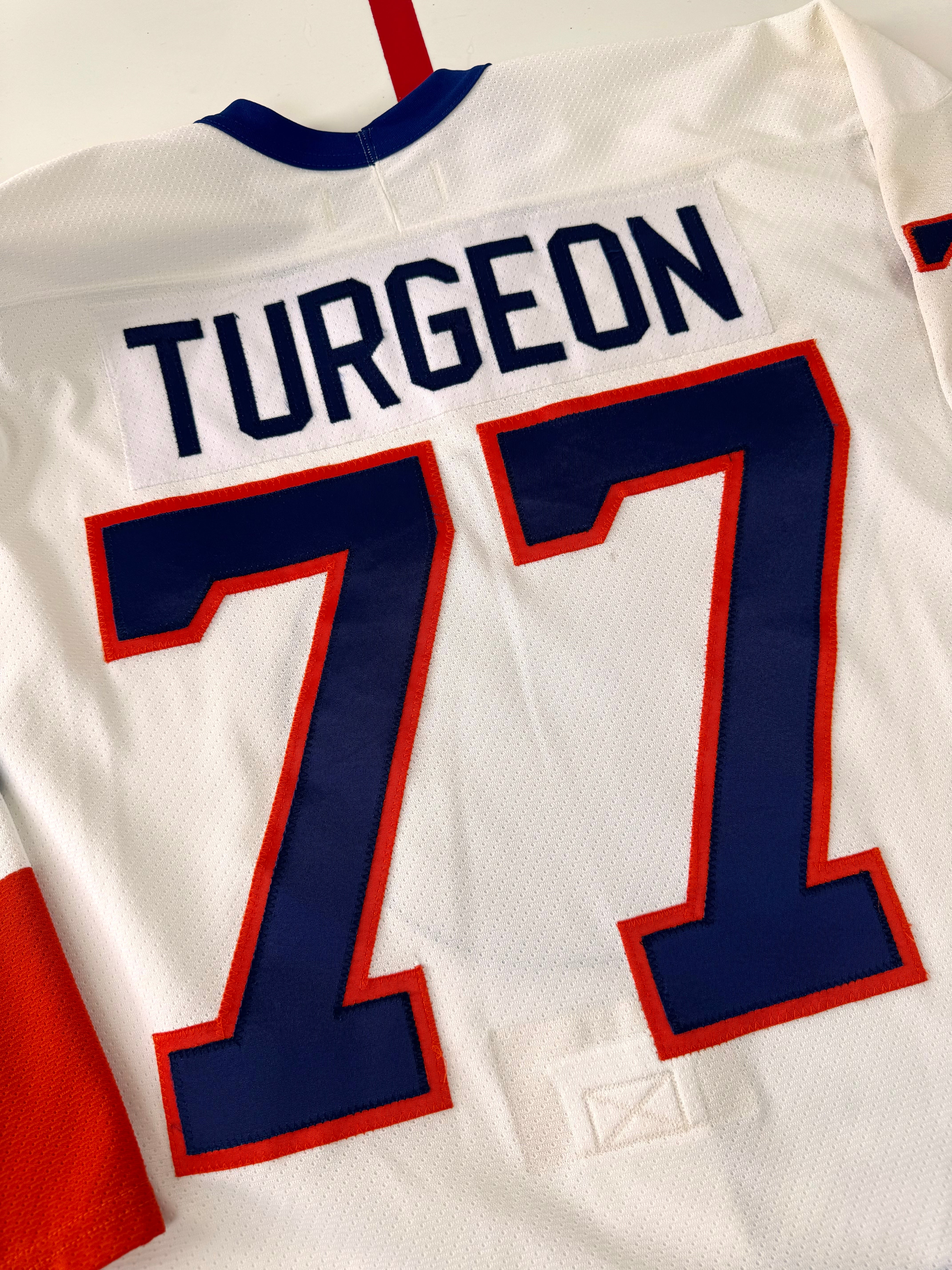 New York Islanders 1991 1992 Pierre Turgeon NHL Hockey Jersey 48 Large