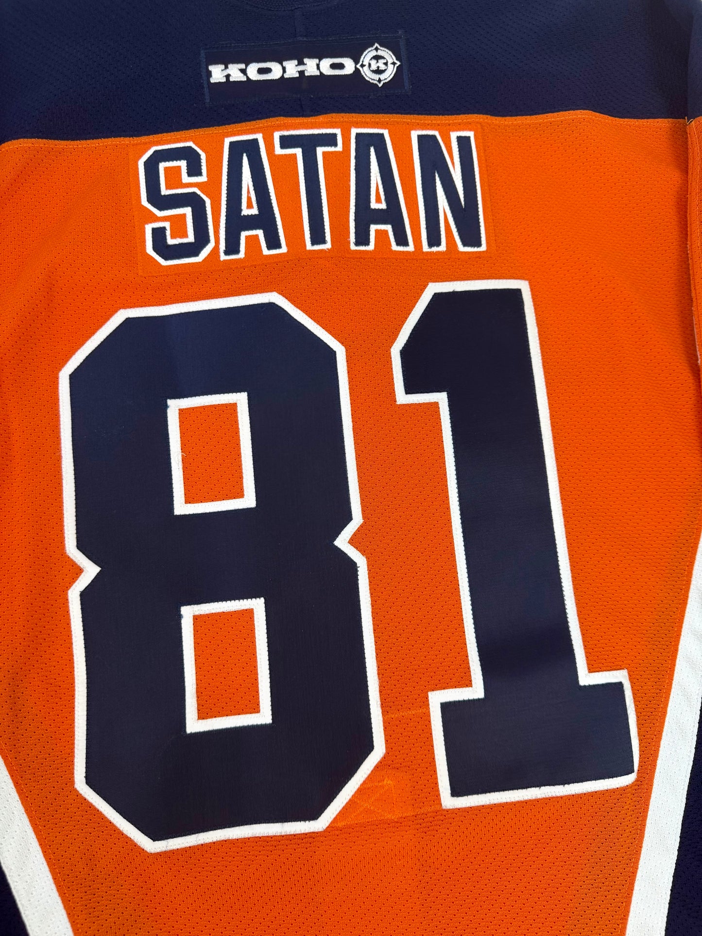 New York Islanders Miroslav Satan Alternate NHL Hockey Jersey (48/Large)