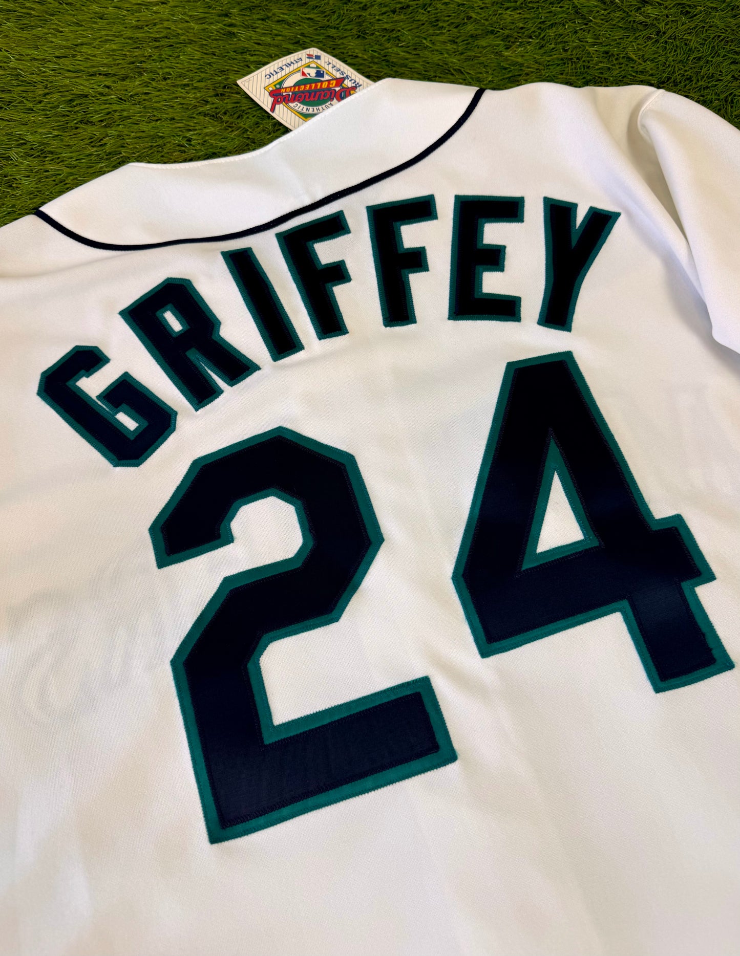 Seattle Mariners 1992-1999 Ken Griffey Jr. MLB Baseball Jersey (48/XL)