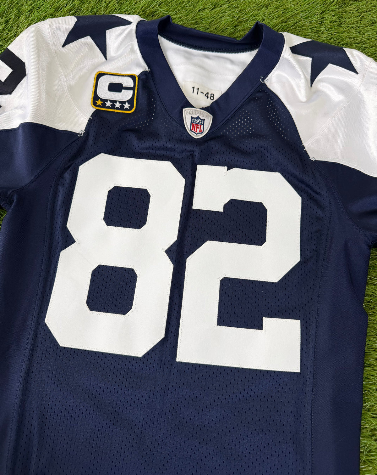 Dallas Cowboys Jason Witten 2011 Thanksgiving NFL Football Jersey (48/XL)