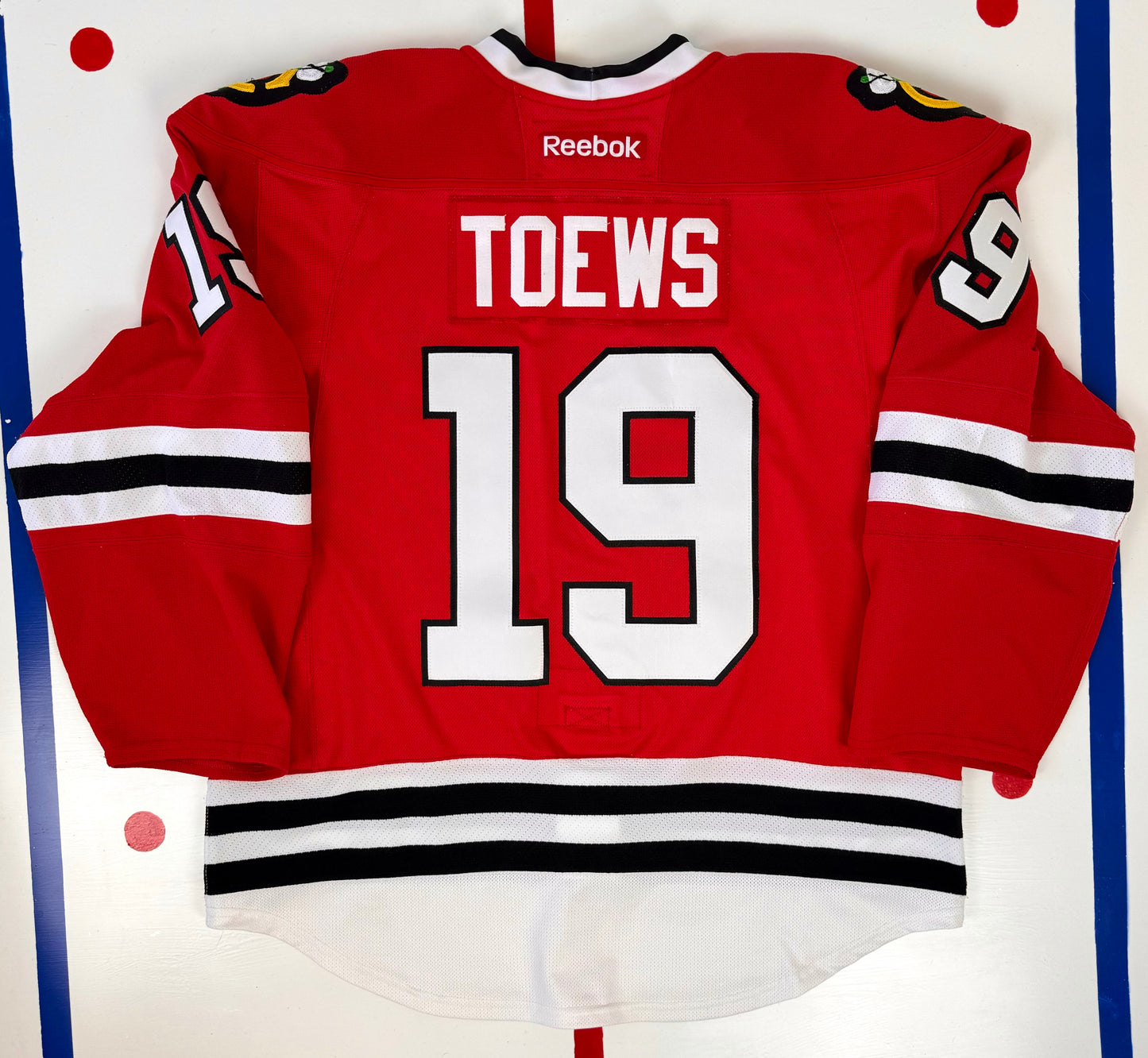 Chicago Blackhawks Jonathan Toews 2013 Stanley Cup Finals NHL Hockey Jersey (56/XXL)
