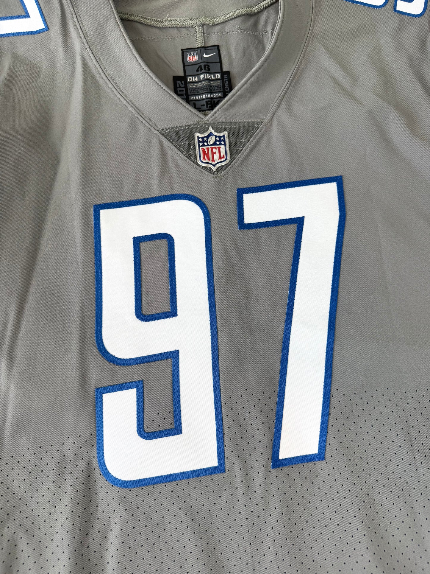 Detroit Lions Aidan Hutchinson 2022 NFL Football Jersey (46/Large)