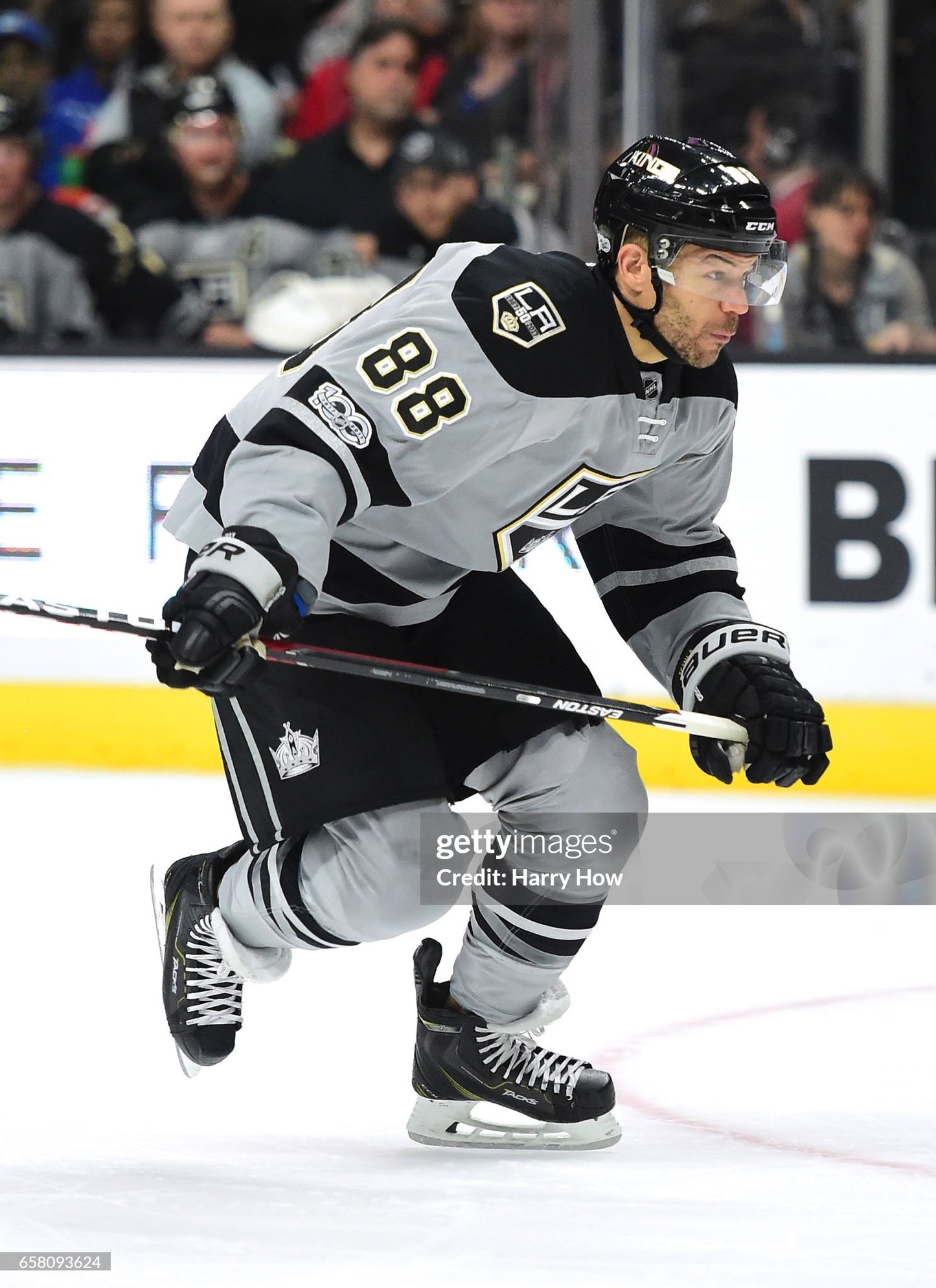 Los Angeles Kings Jarome Iginla 2017 NHL Hockey Jersey (58/XXL)