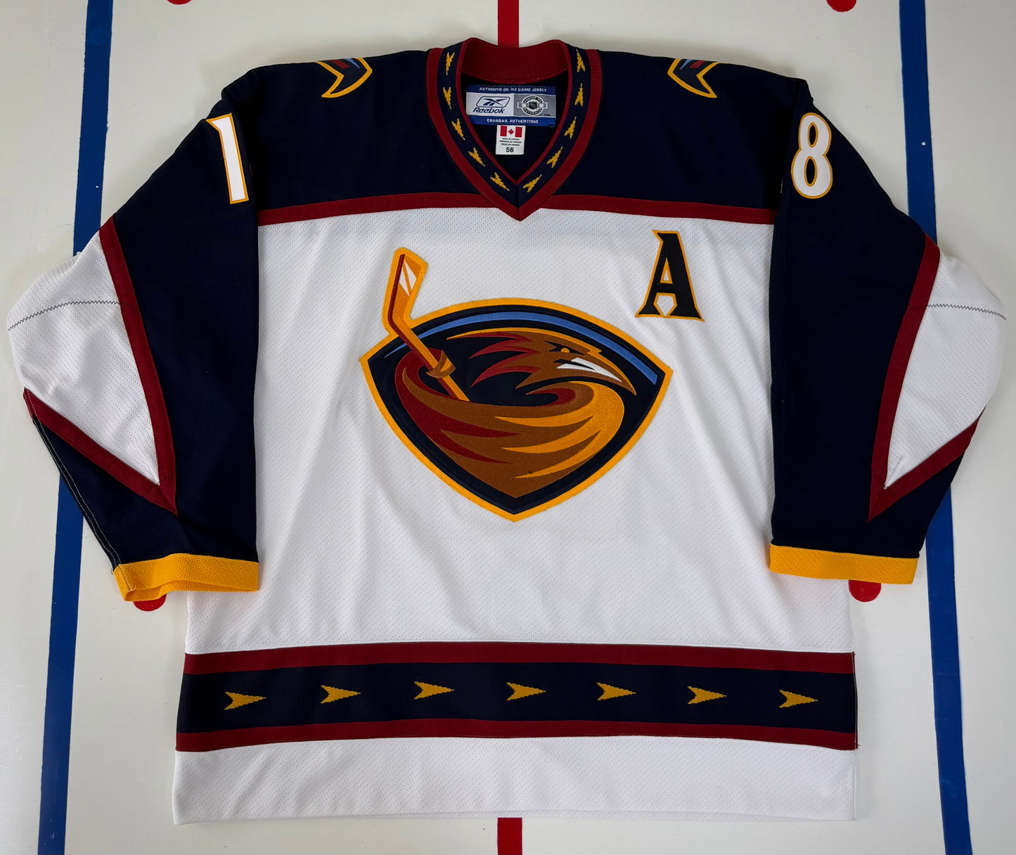 Atlanta Thrashers Marian Hossa 2006-2007 NHL Hockey Jersey (56/XXXL)