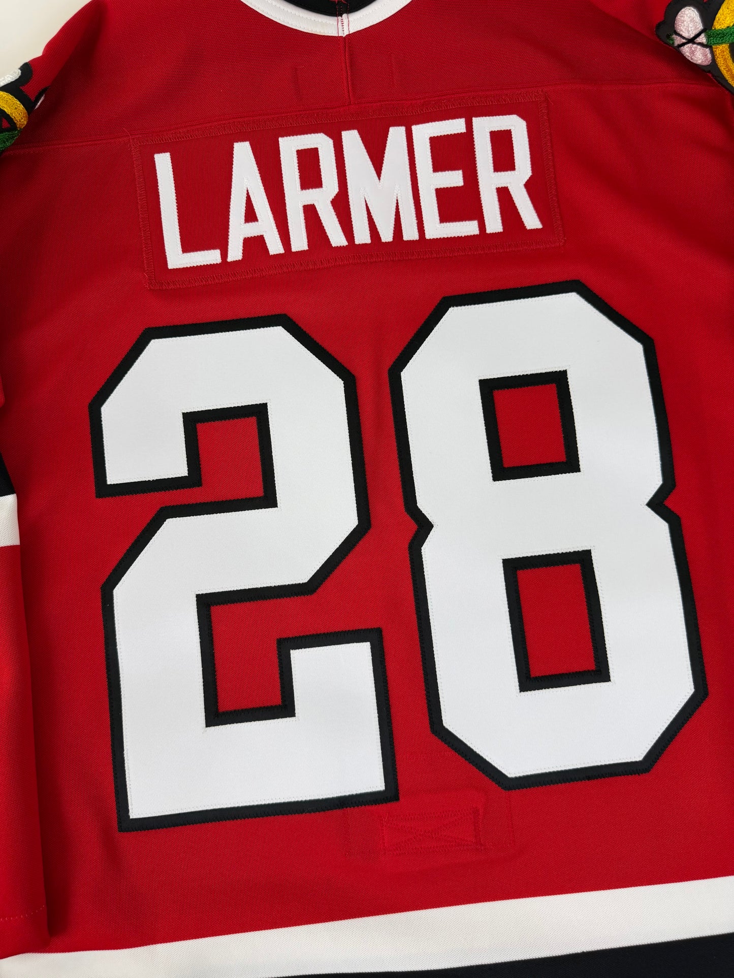 Chicago Blackhawks Steve Larmer 1992 NHL Hockey Jersey (44/Medium)
