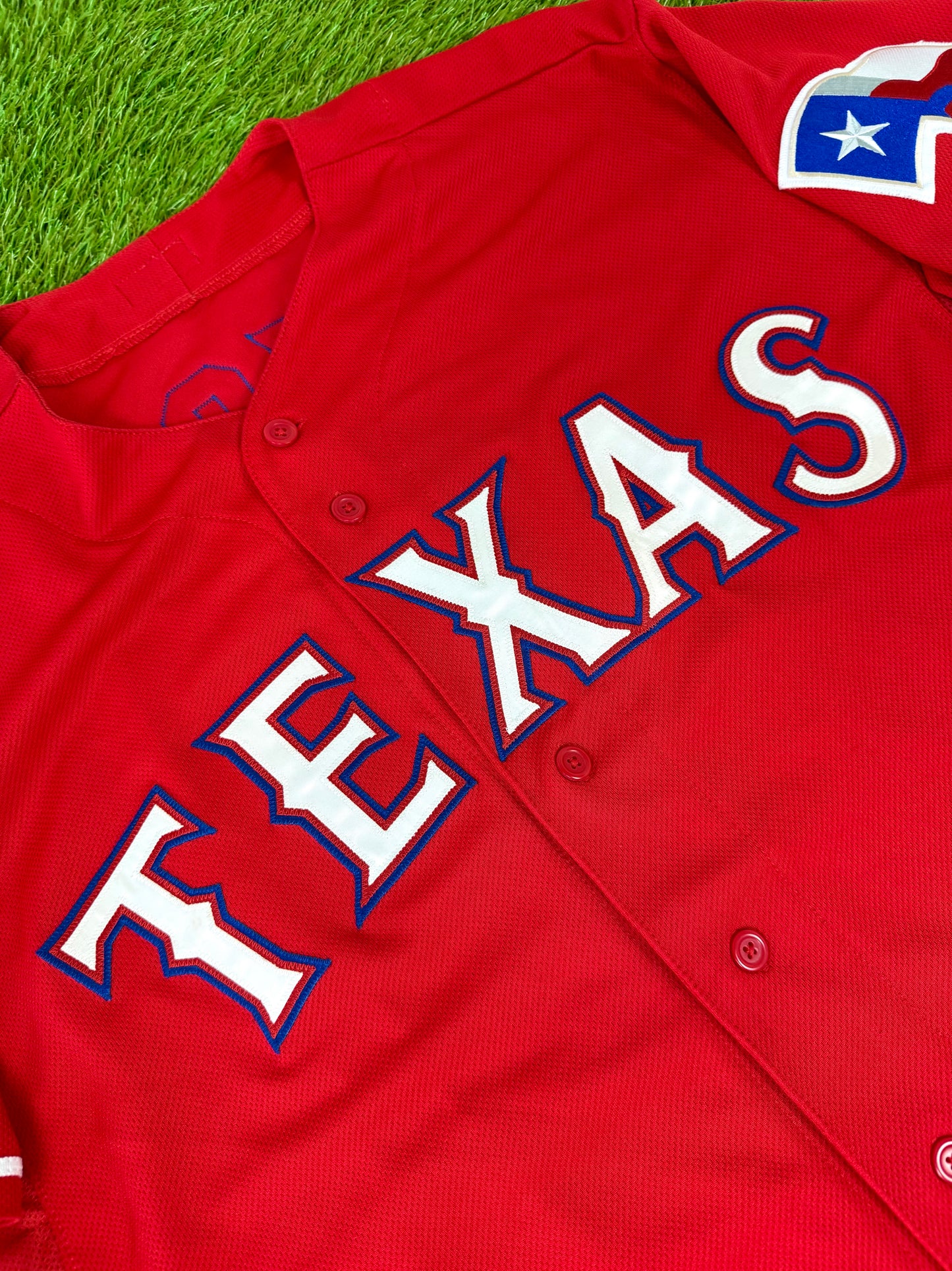 Texas Rangers Alex Rios 2014 MLB Baseball Jersey (48/XL)