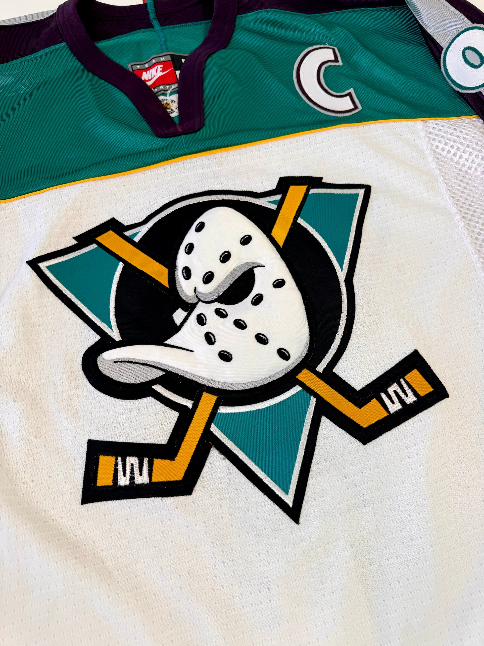 Nike mighty ducks on sale jersey
