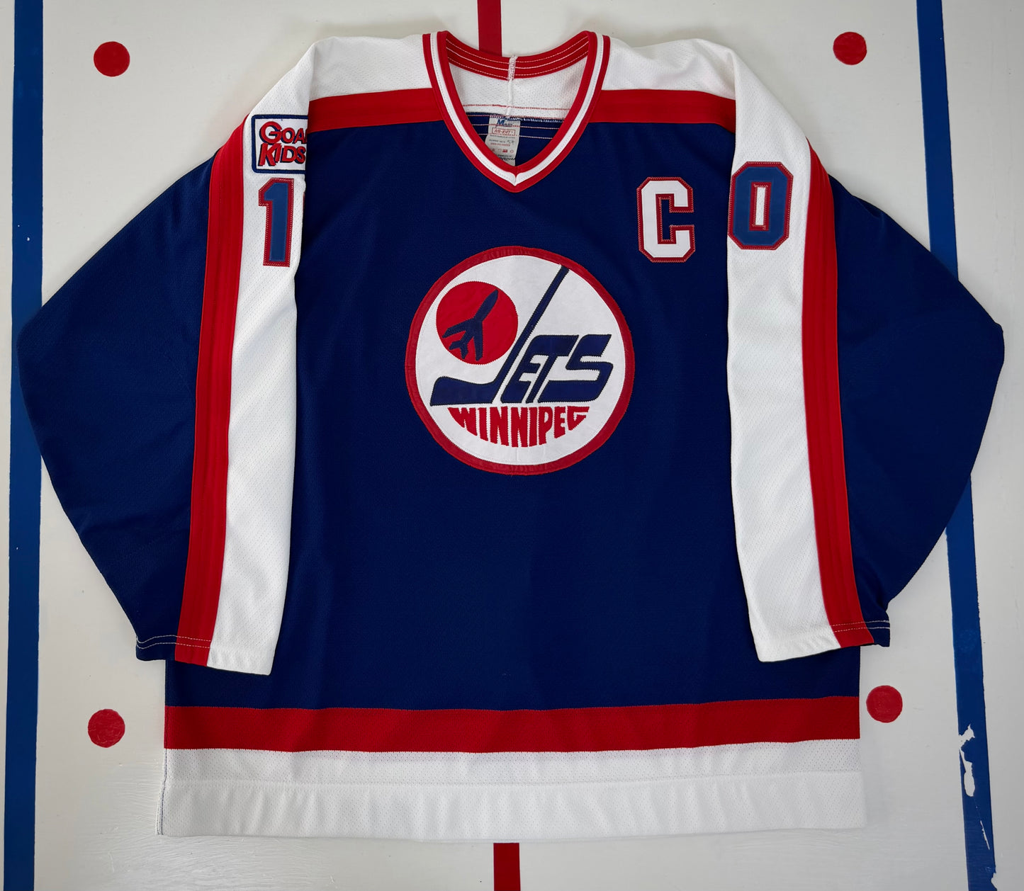 Winnipeg Jets Dale Hawerchuk 1988-1989 NHL Hockey Jersey (54/XXL)