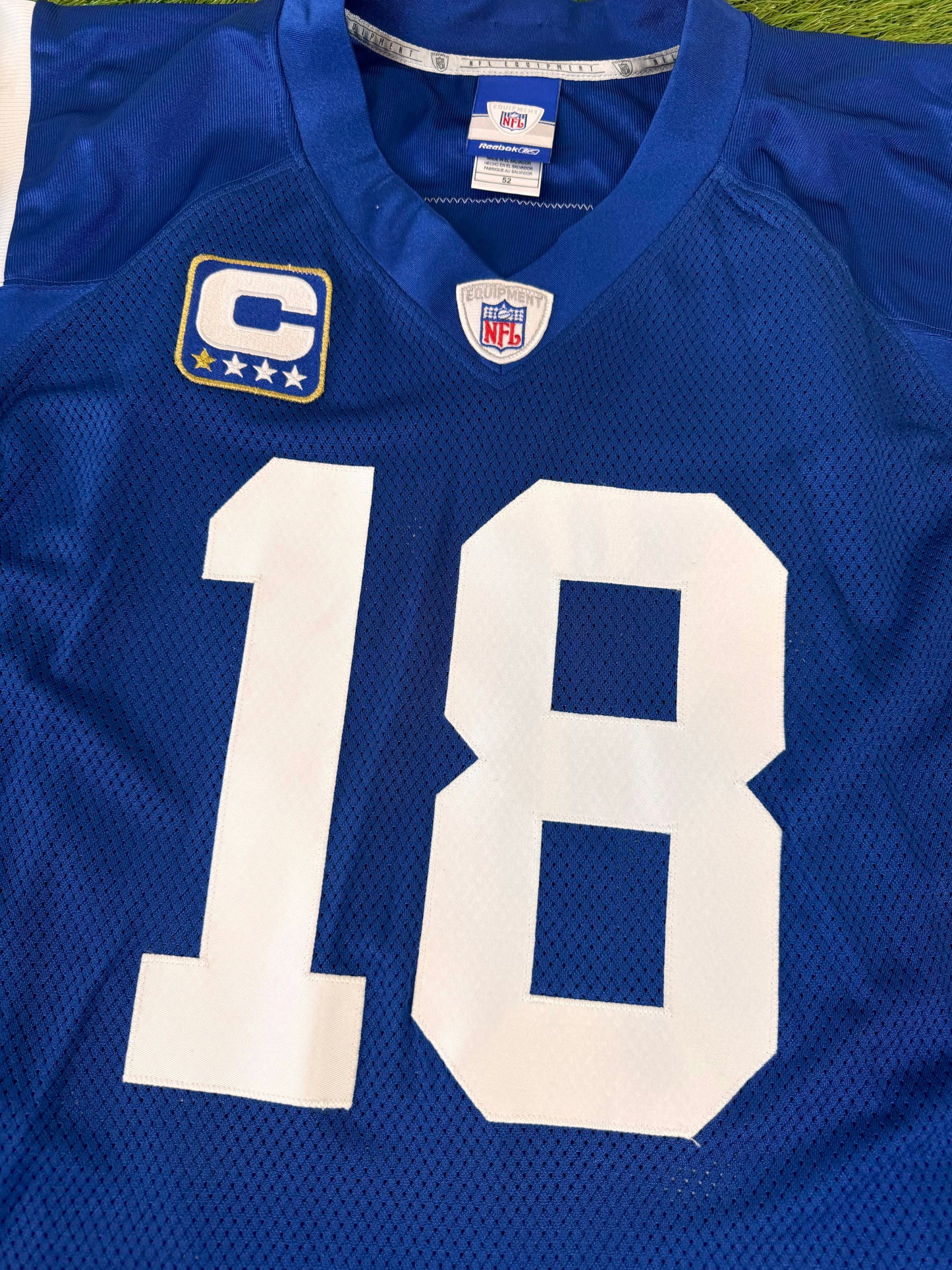 Indianapolis Colts Peyton Manning 2007 NFL Football Jersey (52/XL)