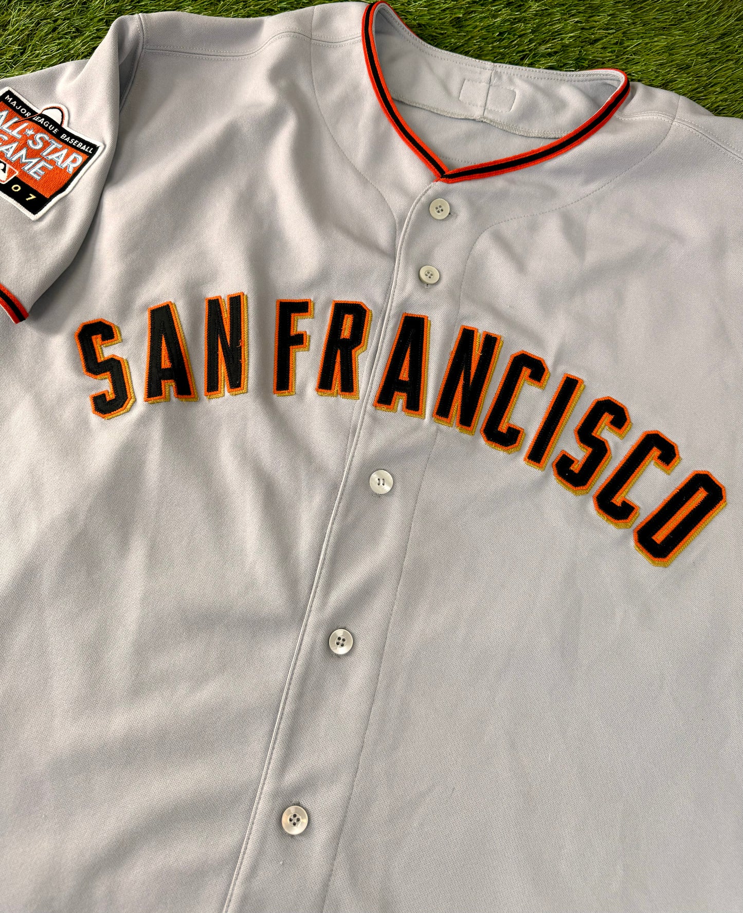 San Francisco Giants 2007 Barry Bonds MLB Baseball Jersey (56/XXXL)