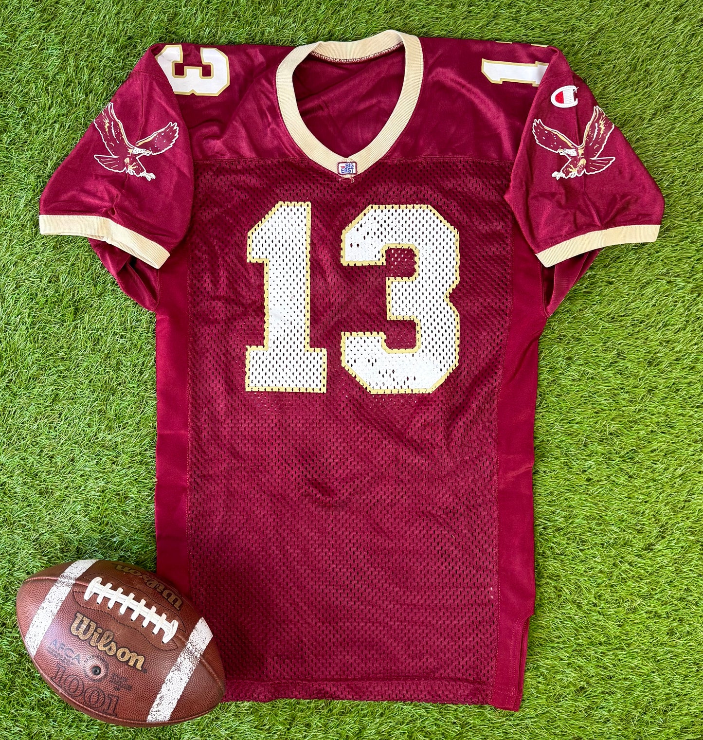 Boston College Eagles Willie Wright 1995 Game Issued College Football Jersey (42/Large)