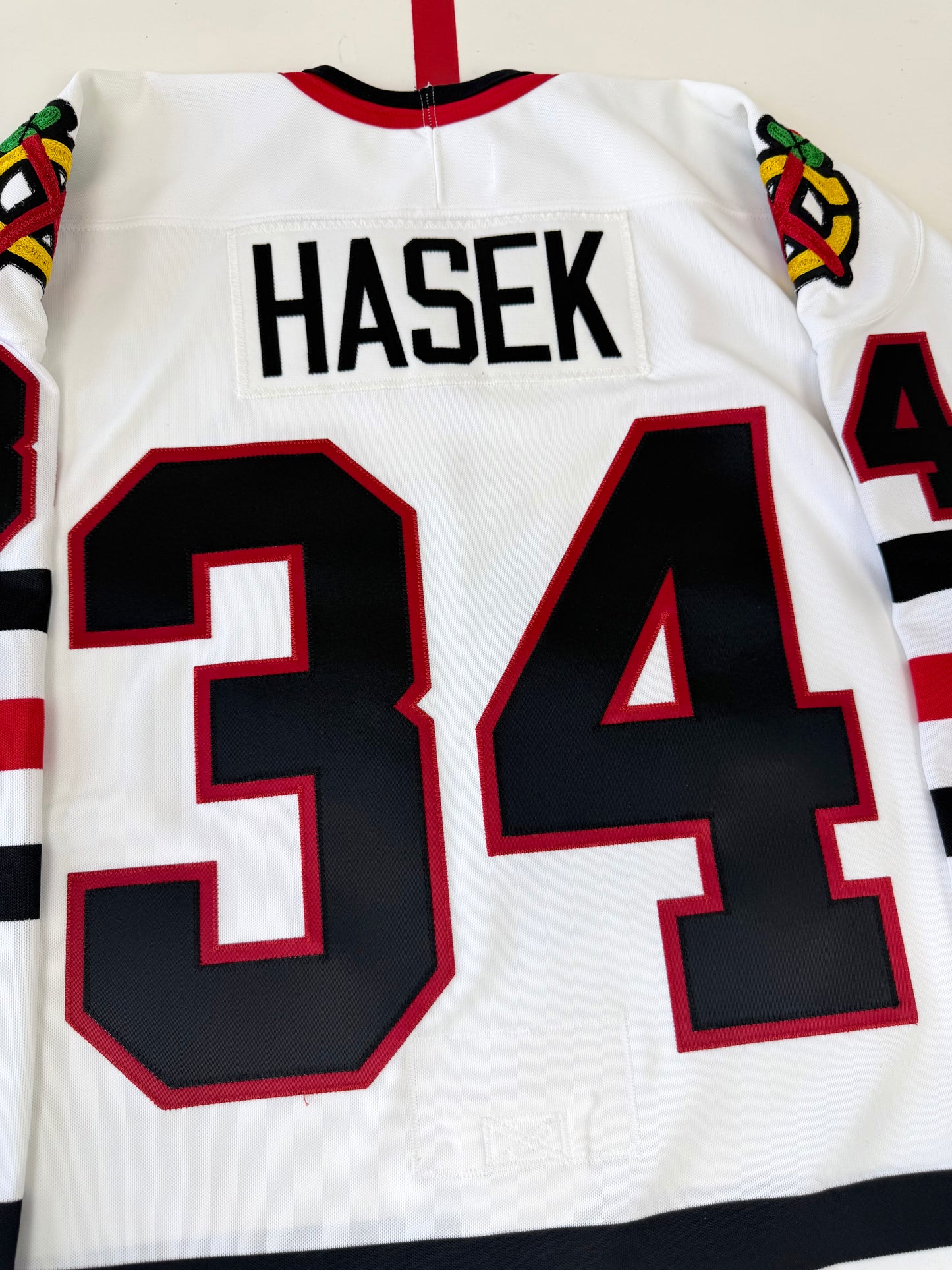 Chicago Blackhawks Dominik Hasek 1990-1991 NHL Hockey Jersey (44/Medium)