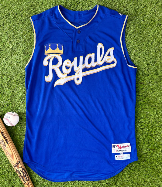 Kansas City Royals 2018 Salvador Perez TATC MLB Baseball Jersey (48/XL)