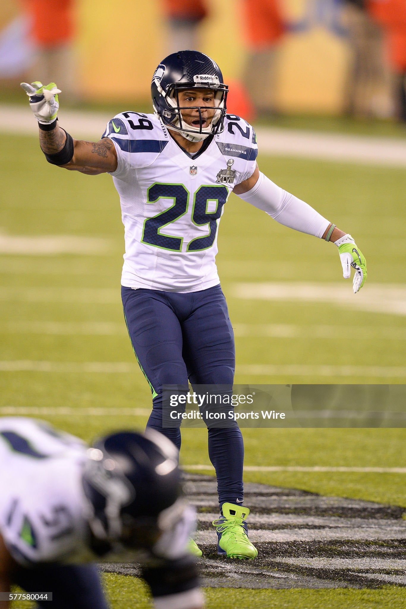 Seattle Seahawks Earl Thomas 2013-14 Super Bowl XLVIII NFL Football Jersey (56/XXXL)