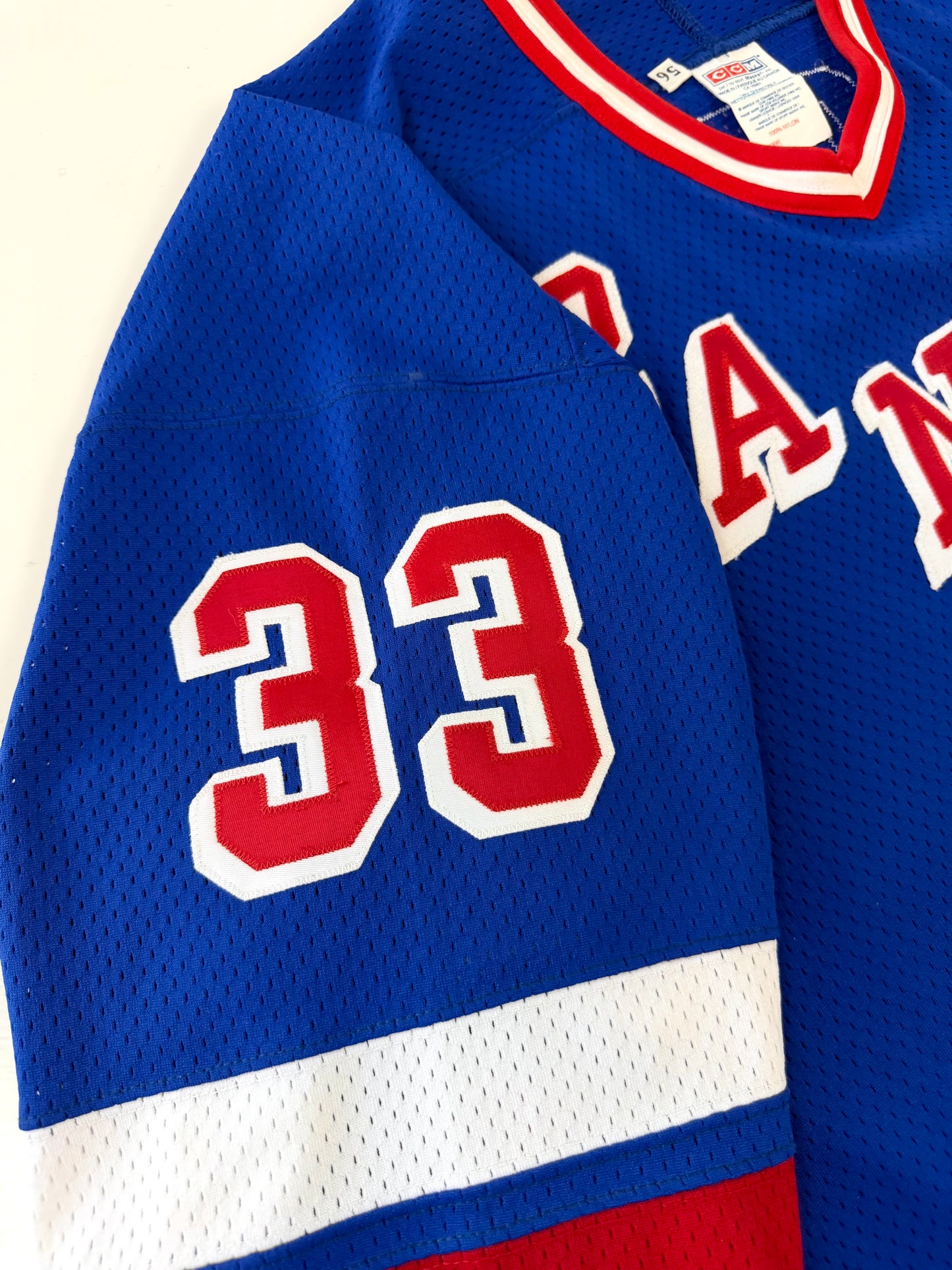New York Rangers Tony Amonte 1991-1992 NHL Hockey Jersey (56/XXL)
